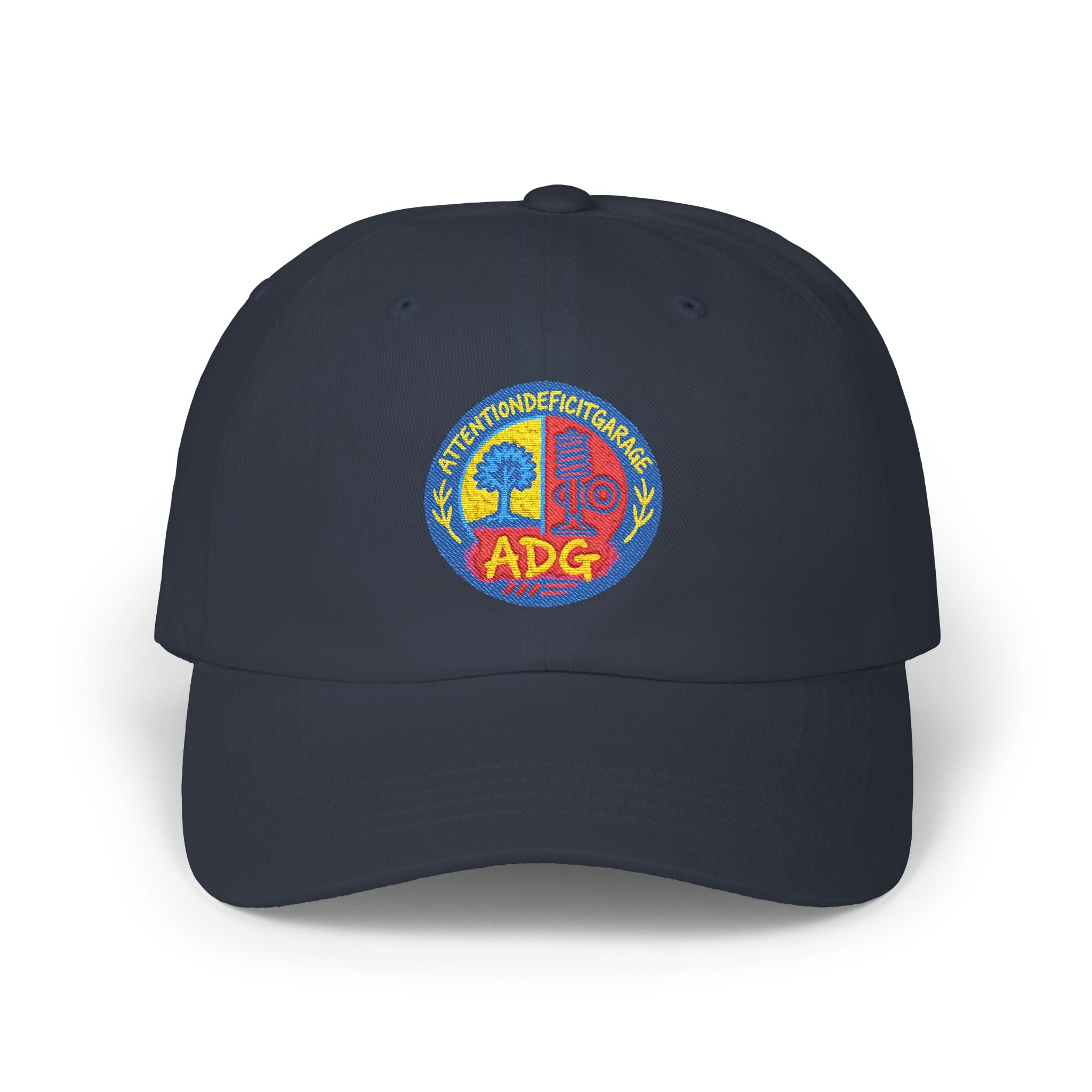 ADG Logo Dad Hat – Attention Deficit Garage Car Culture Cap