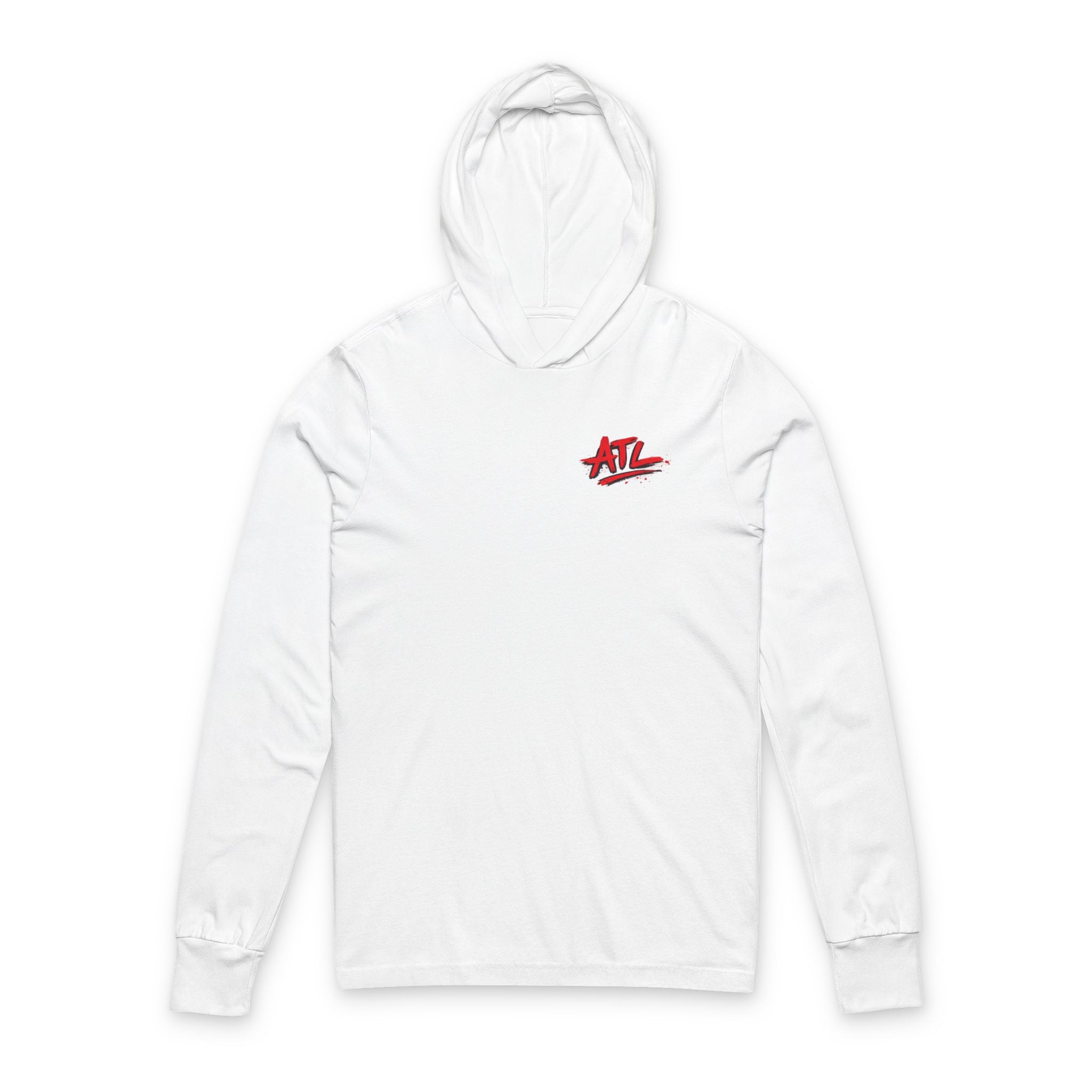 Hooded Long Sleeve Tee — "That's My Manager" Football Coach Graphic (ATL Accent)