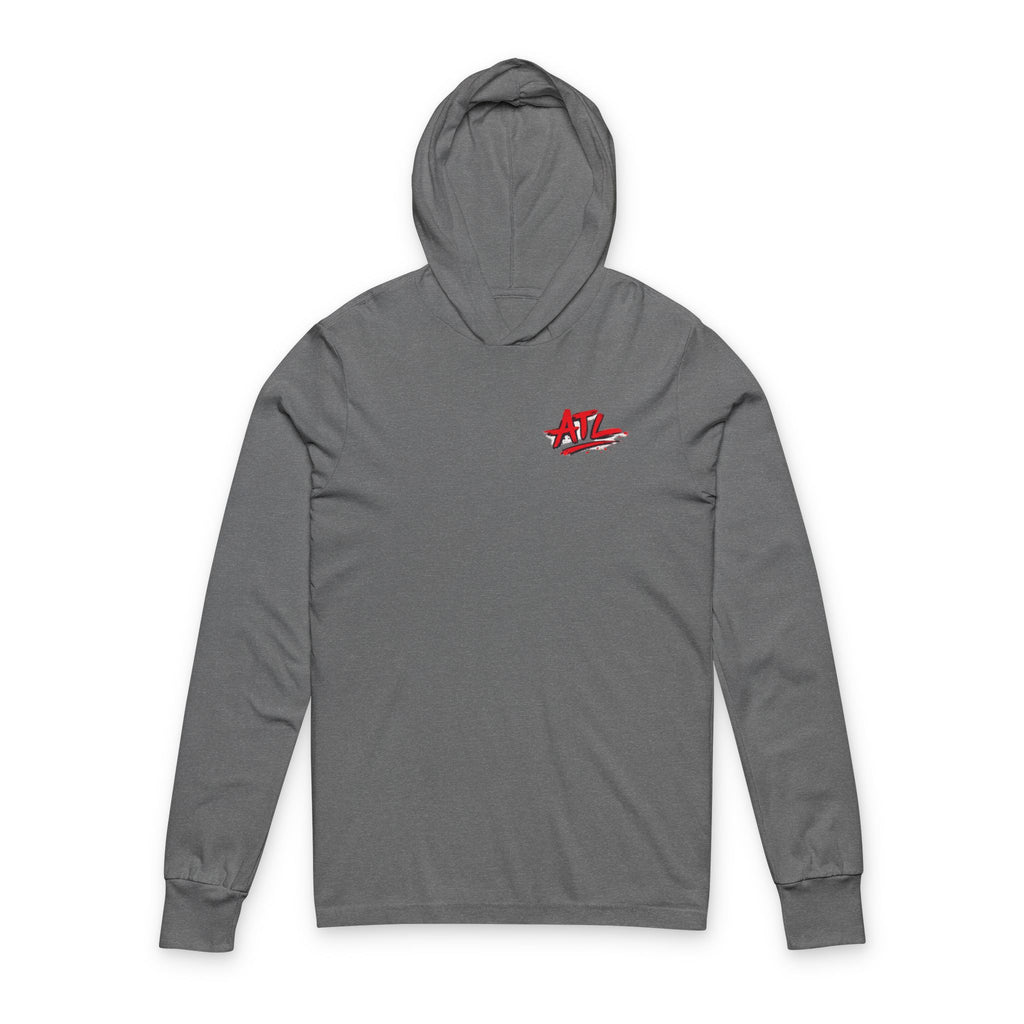 Hooded Long Sleeve Tee — "That's My Manager" Football Coach Graphic (ATL Accent)