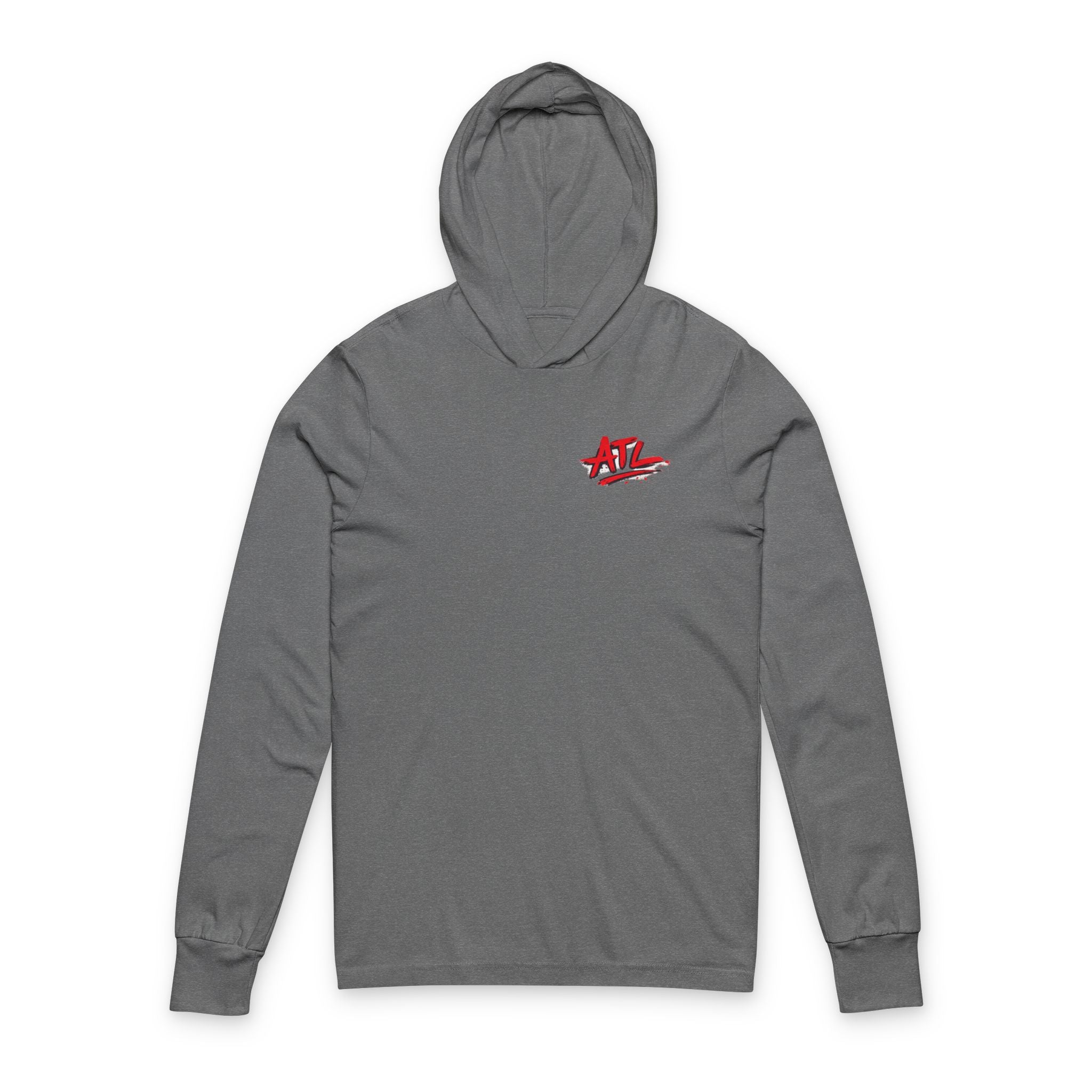 Hooded Long Sleeve Tee — "That's My Manager" Football Coach Graphic (ATL Accent)