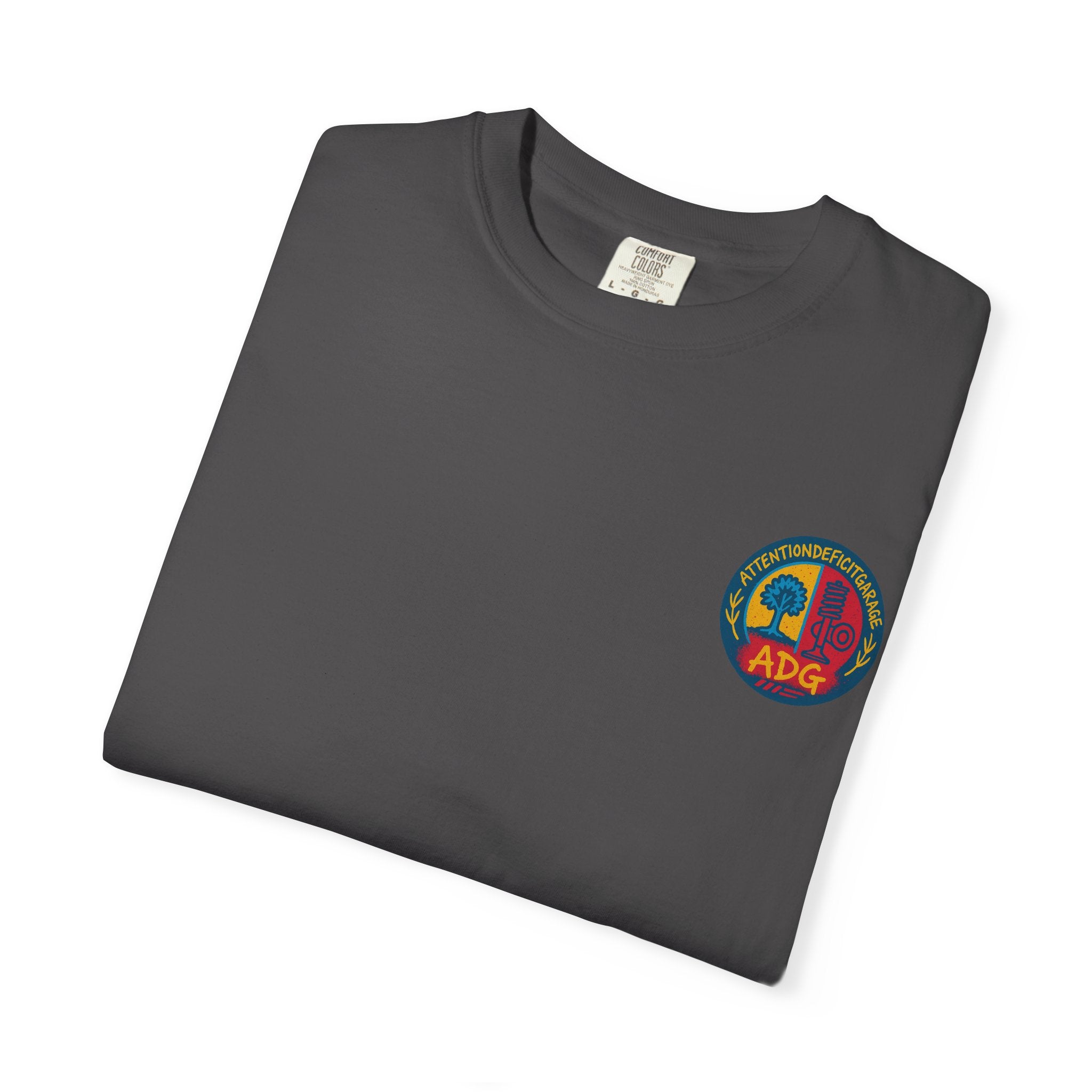 Attention Deficit Garage Logo T-shirt