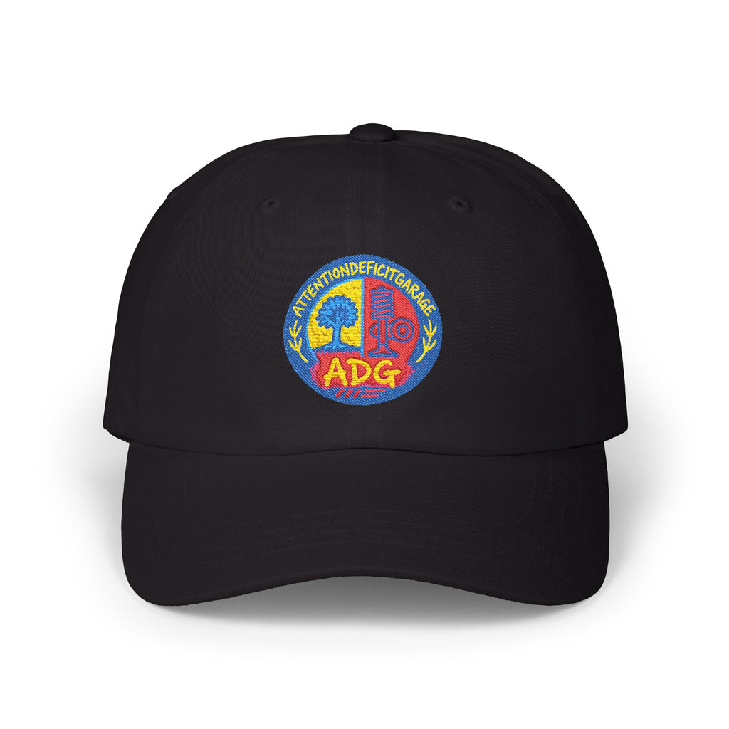 ADG Logo Dad Hat – Attention Deficit Garage Car Culture Cap