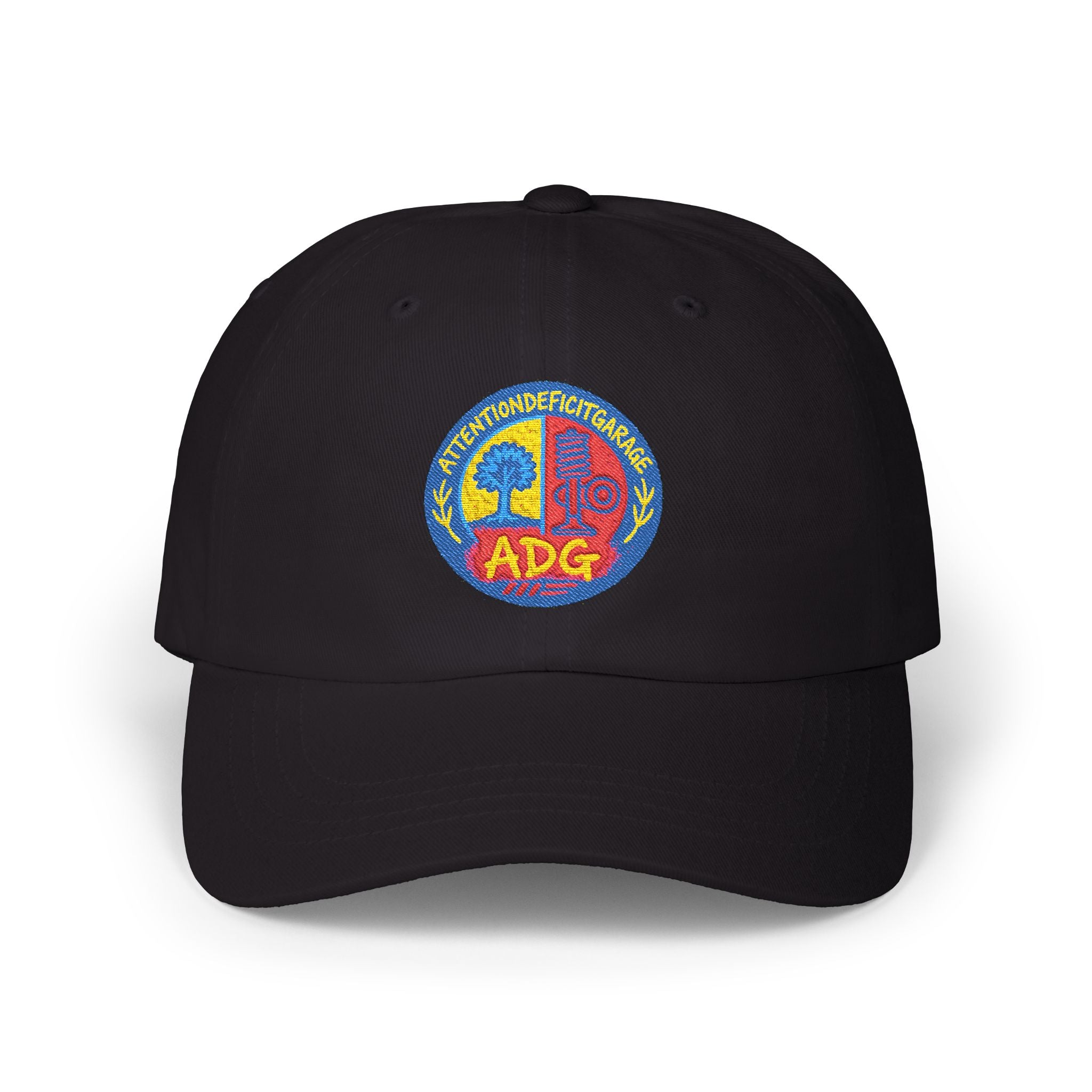 ADG Logo Dad Hat – Attention Deficit Garage Car Culture Cap