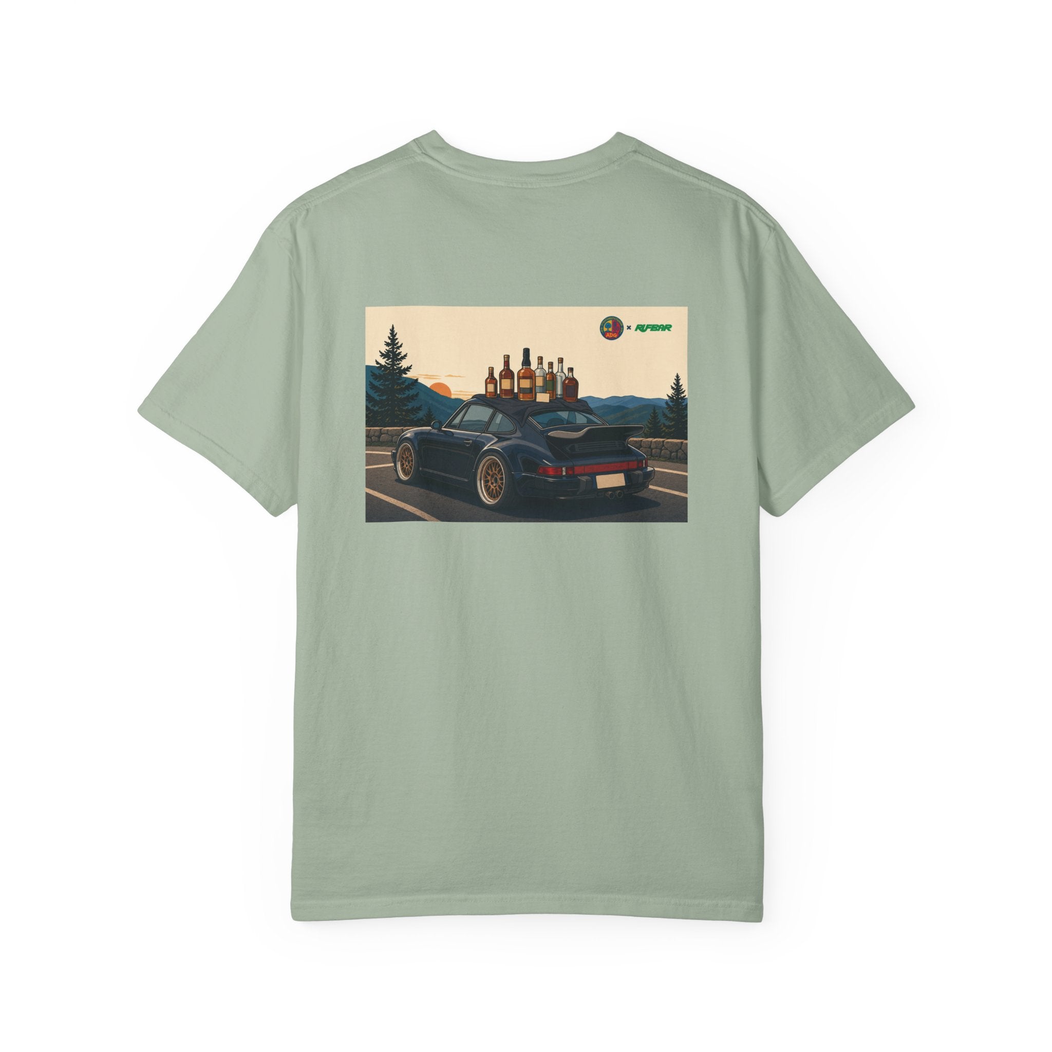Car Meet T-Shirt — Vintage Roadster Sunset Graphic Tee
