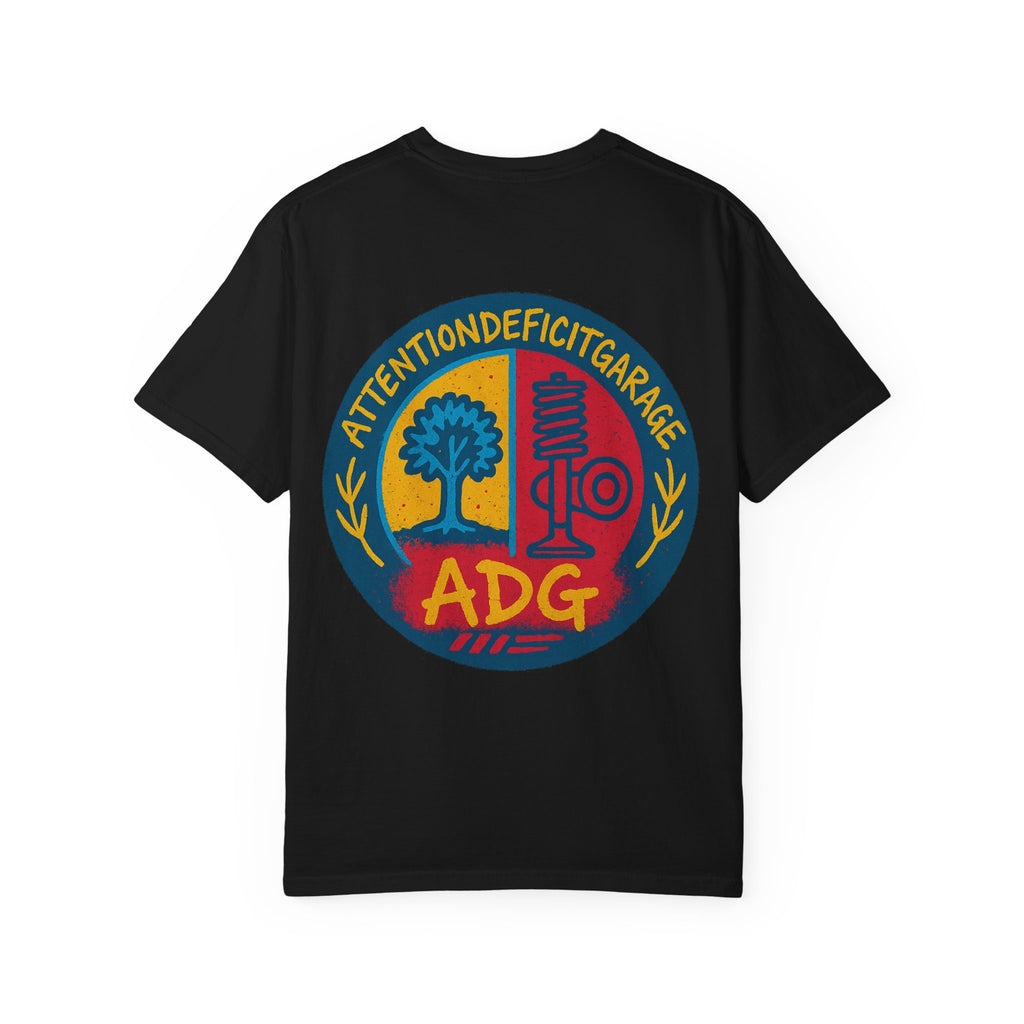 Attention Deficit Garage Logo T-shirt