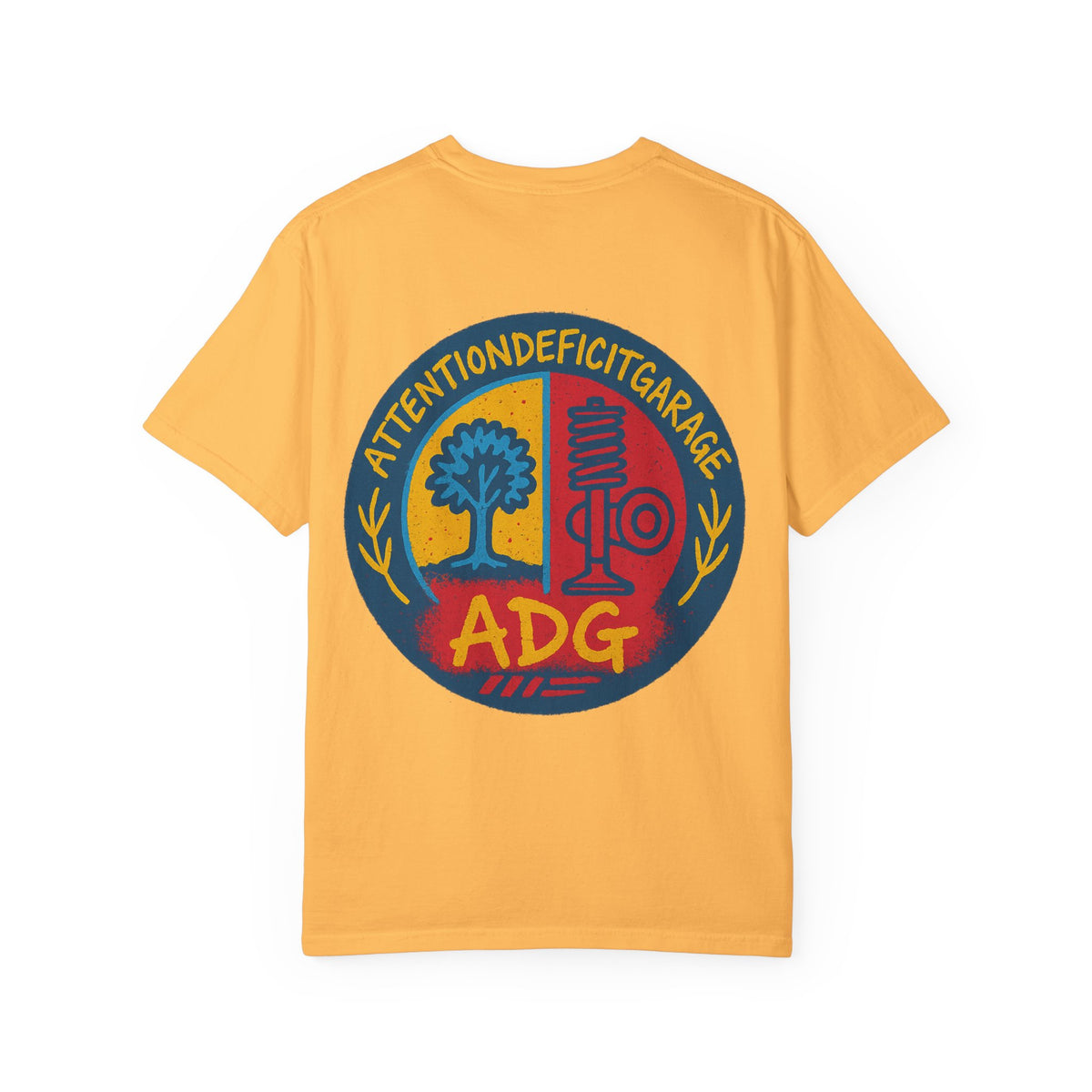 Attention Deficit Garage Logo T-shirt