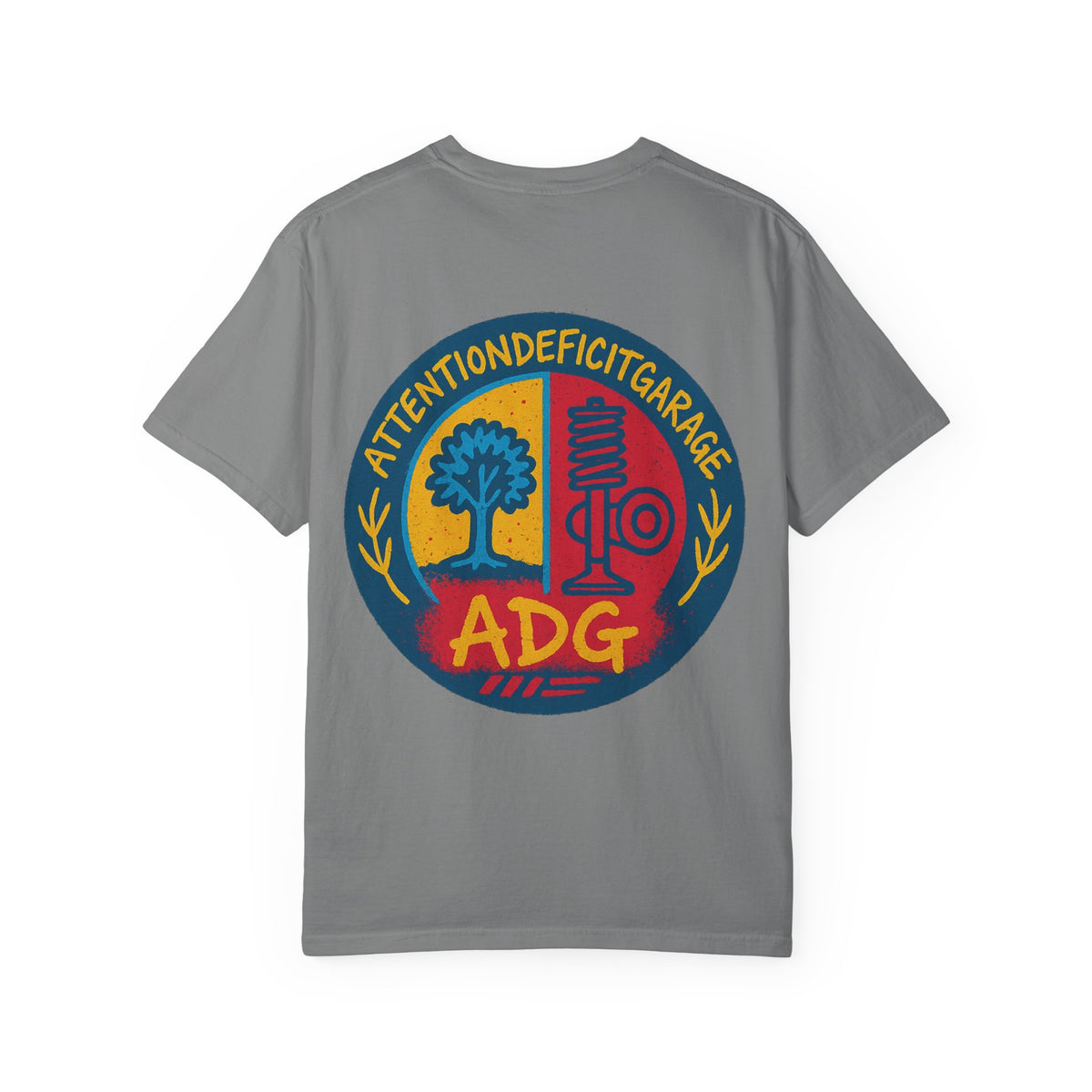 Attention Deficit Garage Logo T-shirt
