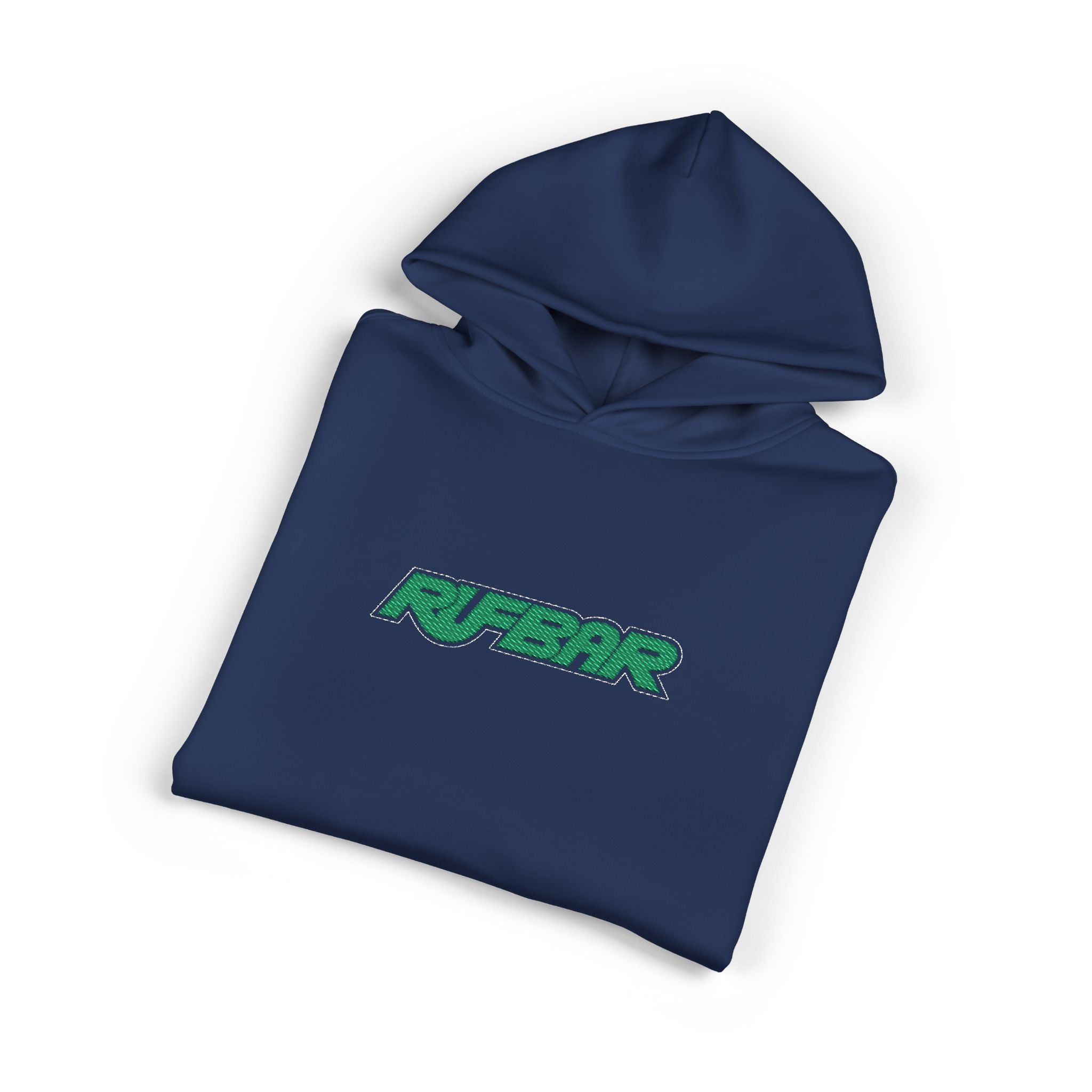 Relaxed Hoodie - 'RUFBAR' Green  Logo Streetwear Hoodie