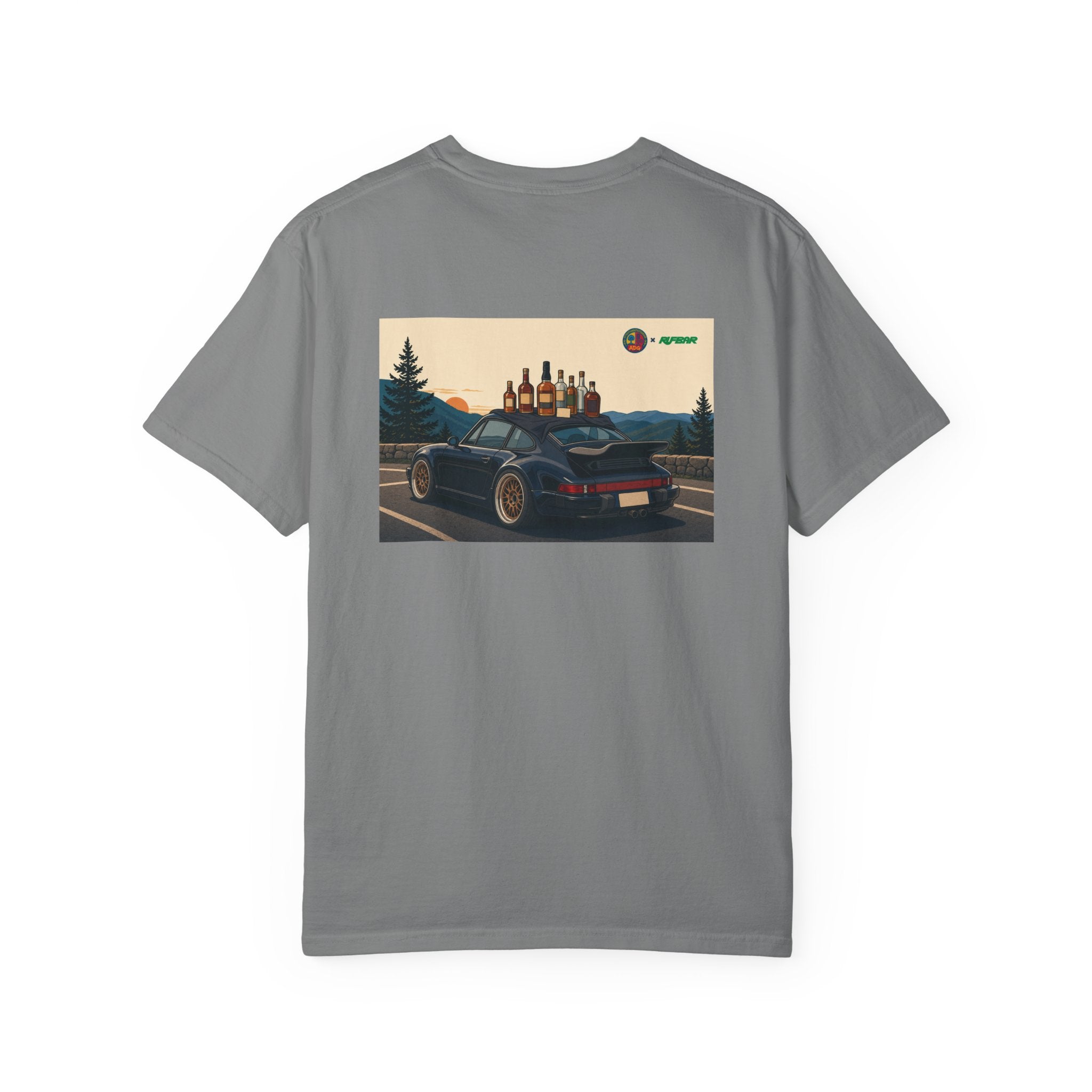 Car Meet T-Shirt — Vintage Roadster Sunset Graphic Tee