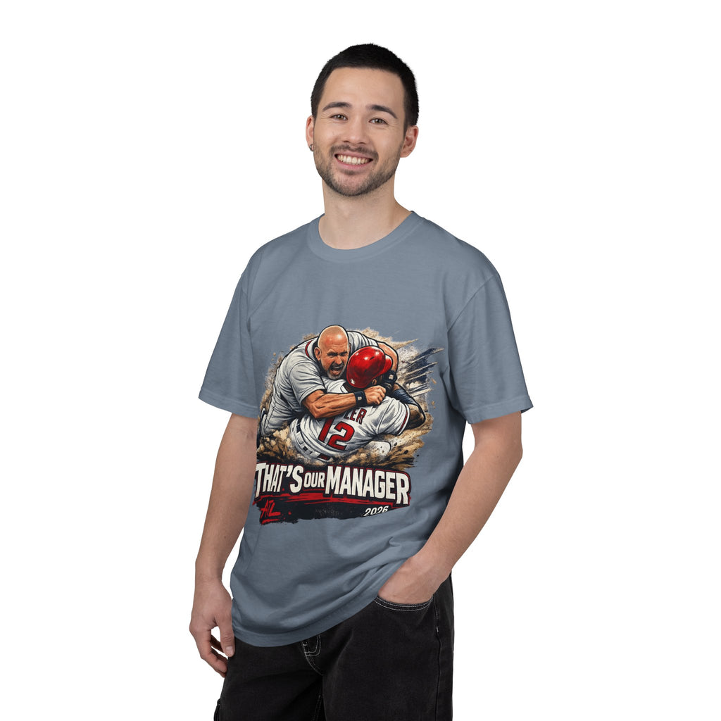 Braves Baseball Manager T-Shirt — "That’s Our Manager" Fan Tee Soler fight