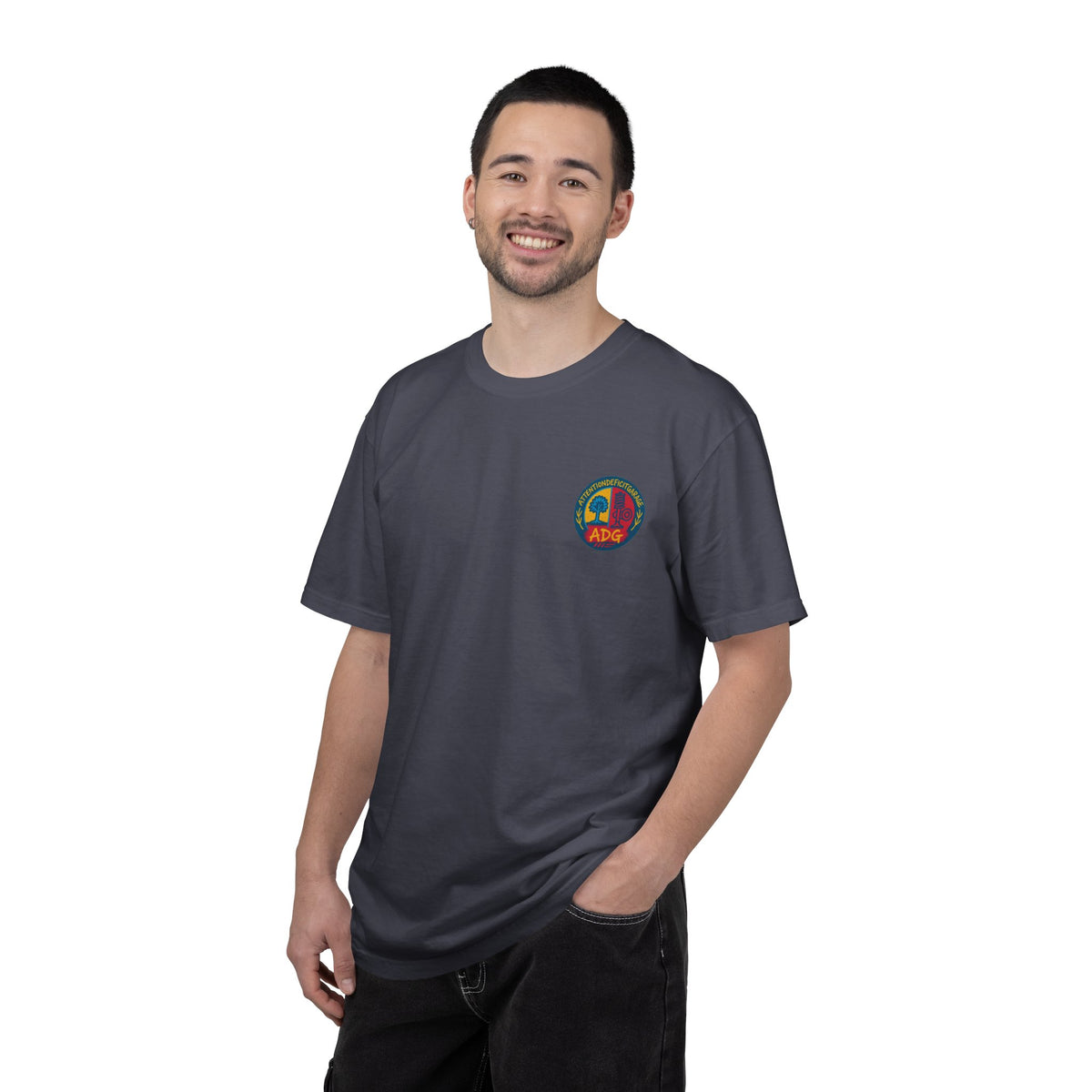 ADG Daily Driven Disaster Crest Tee – Automotive Streetwear by Attention Deficit Garage