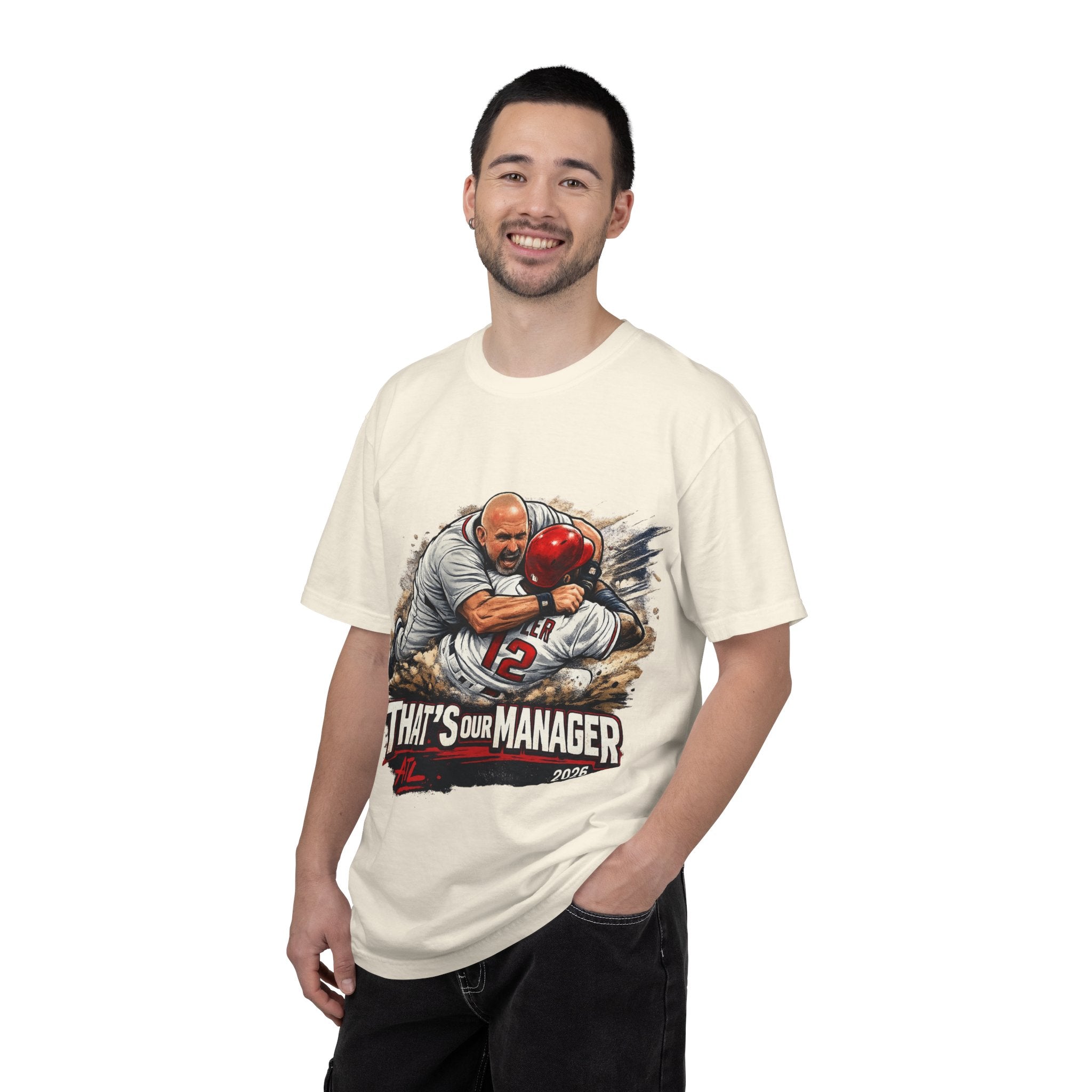 Braves Baseball Manager T-Shirt — "That’s Our Manager" Fan Tee Soler fight