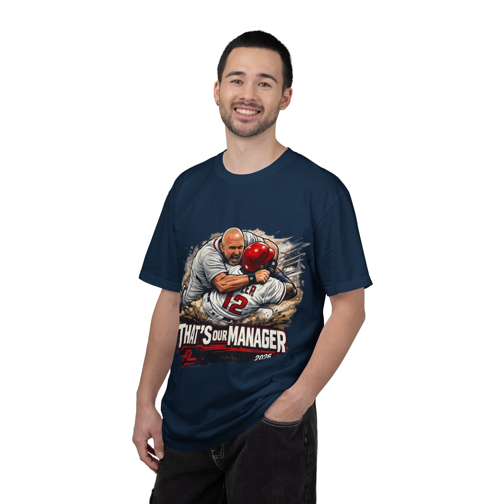 Braves Baseball Manager T-Shirt — "That’s Our Manager" Fan Tee Soler fight