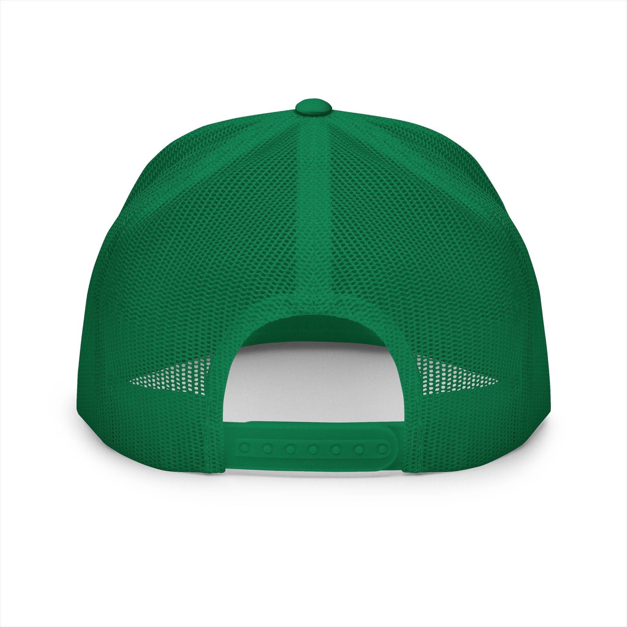 RUFBAR Trucker Cap — Retro Green Logo Mesh Snapback
