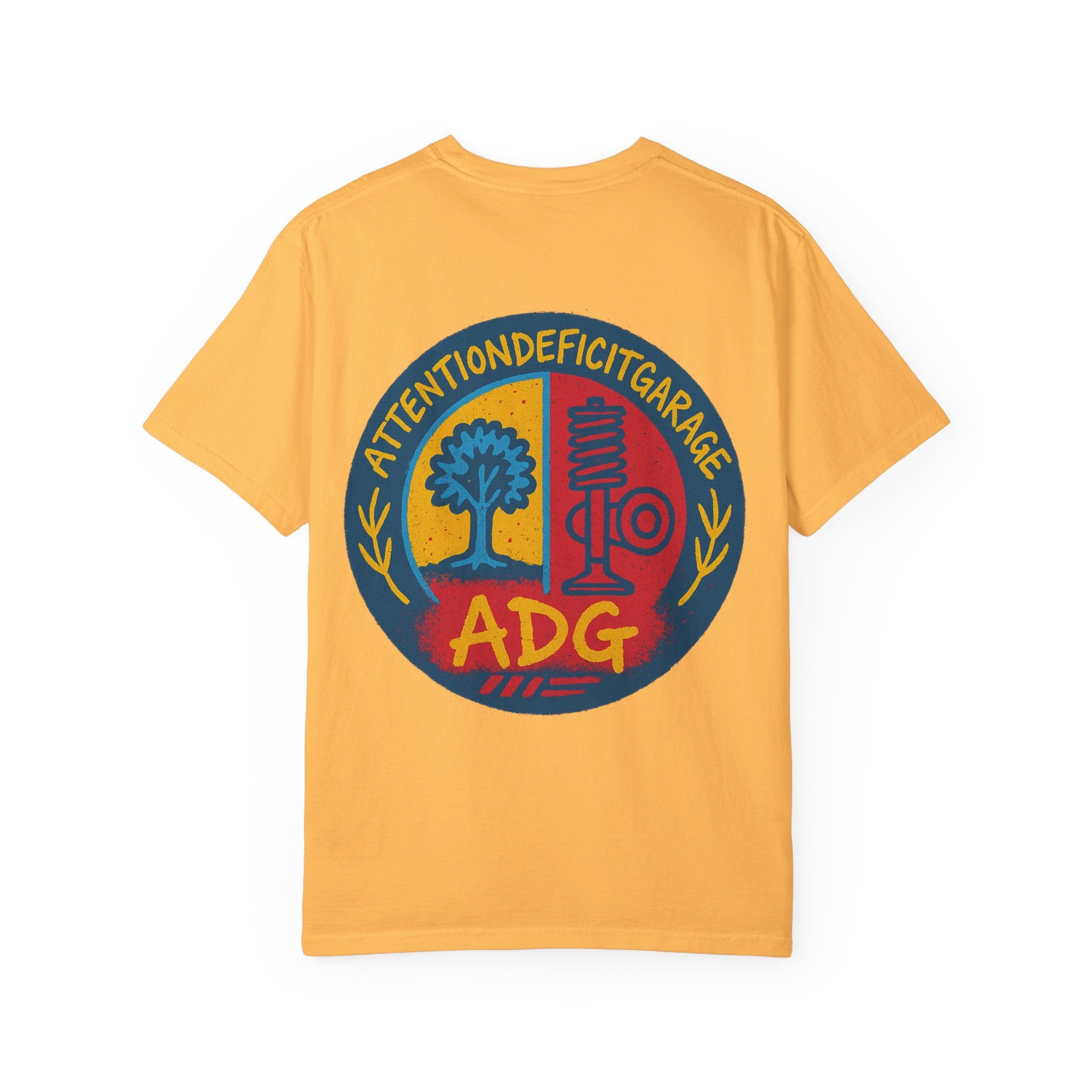 Attention Deficit Garage Logo T-shirt