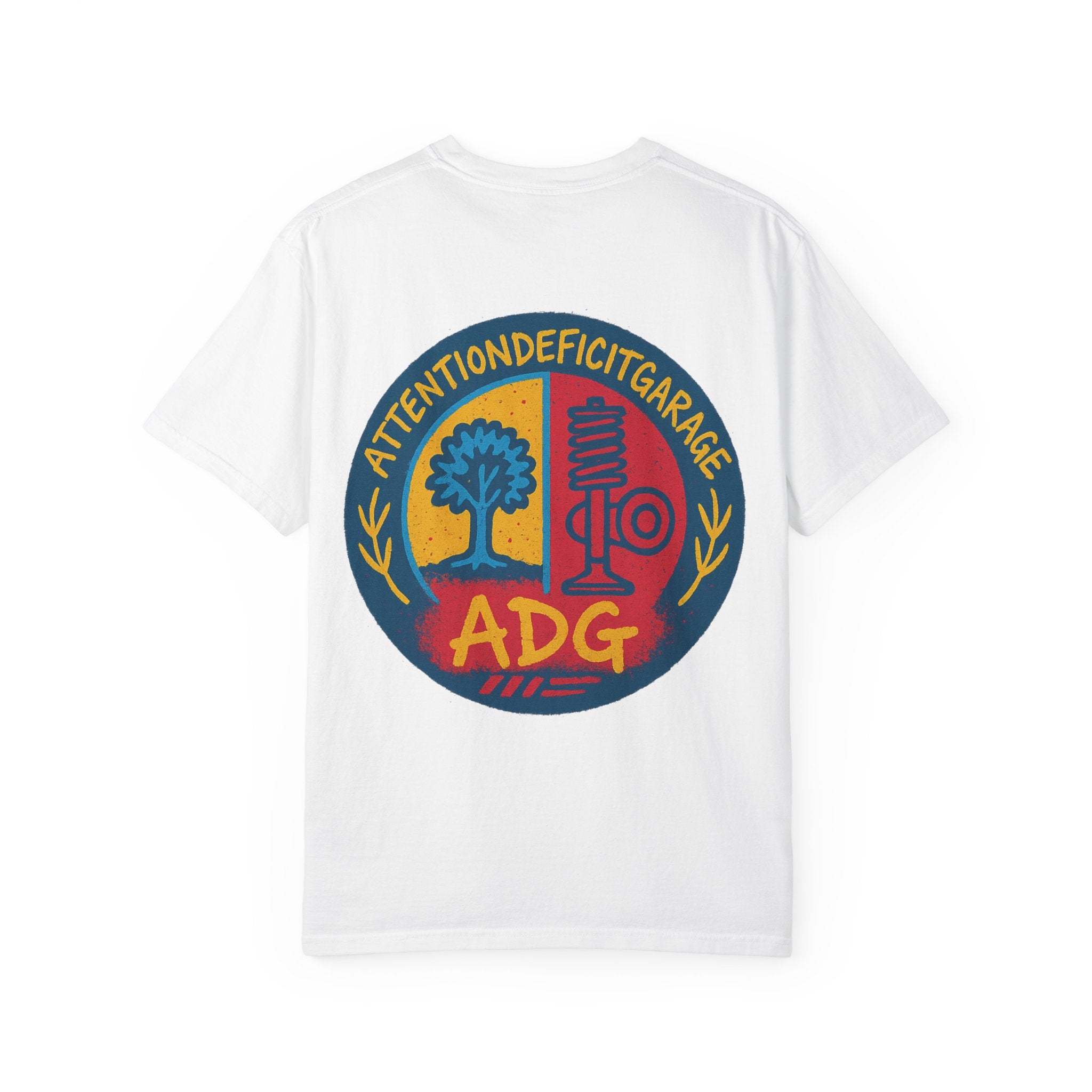 Attention Deficit Garage Logo T-shirt