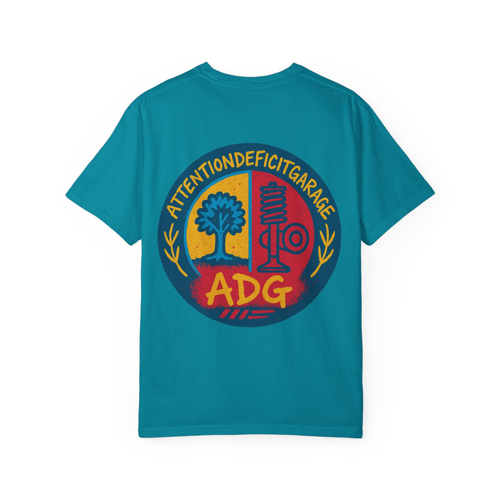 Attention Deficit Garage Logo T-shirt