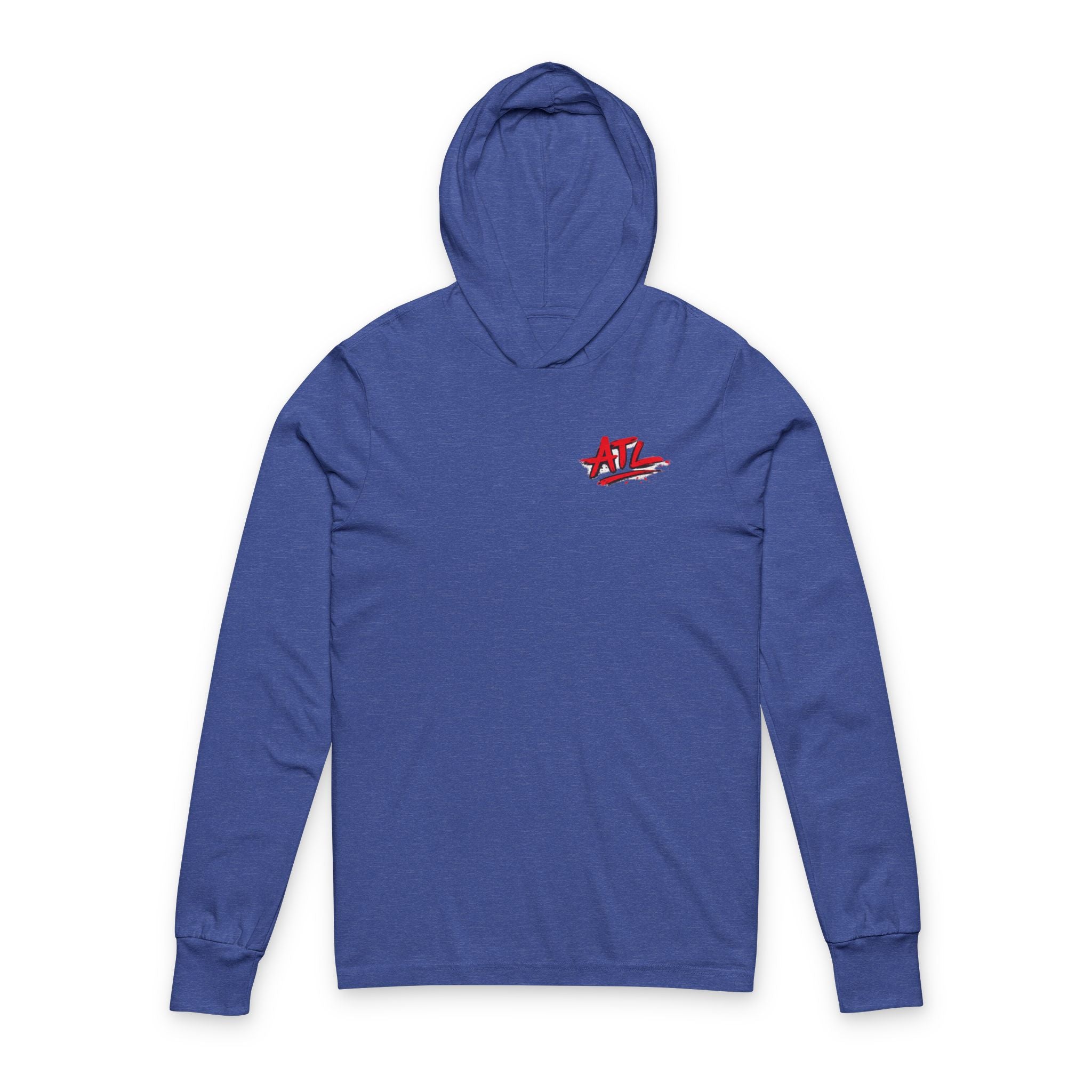Hooded Long Sleeve Tee — "That's My Manager" Football Coach Graphic (ATL Accent)