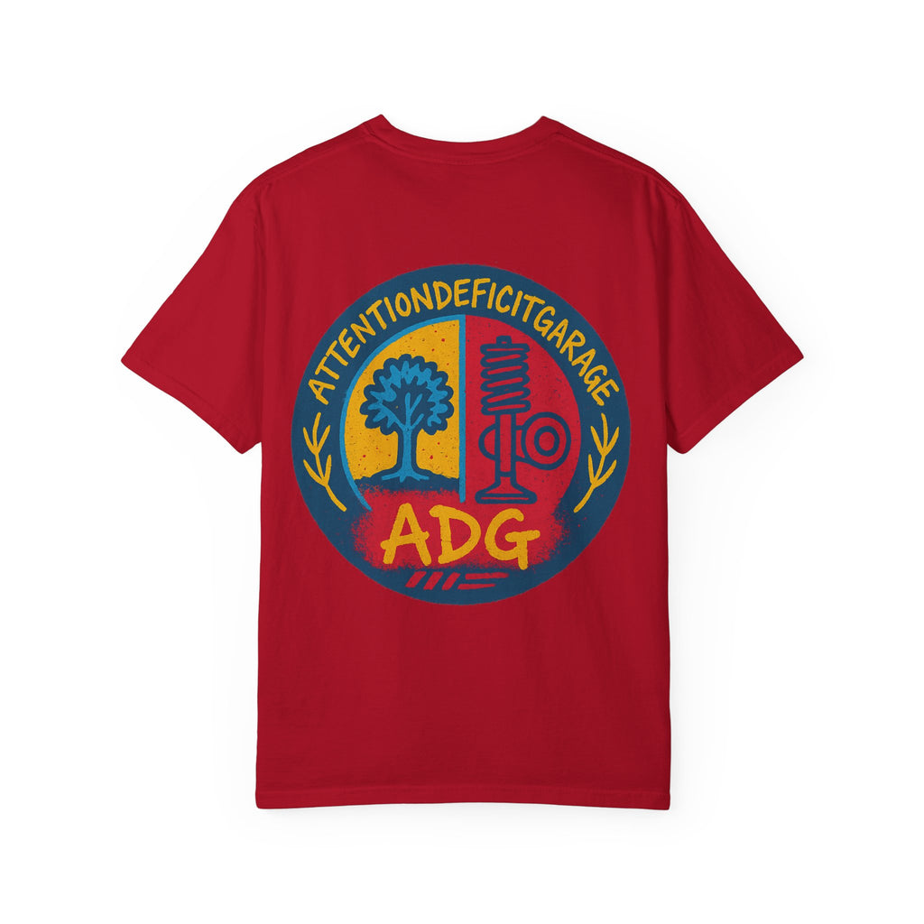 Attention Deficit Garage Logo T-shirt