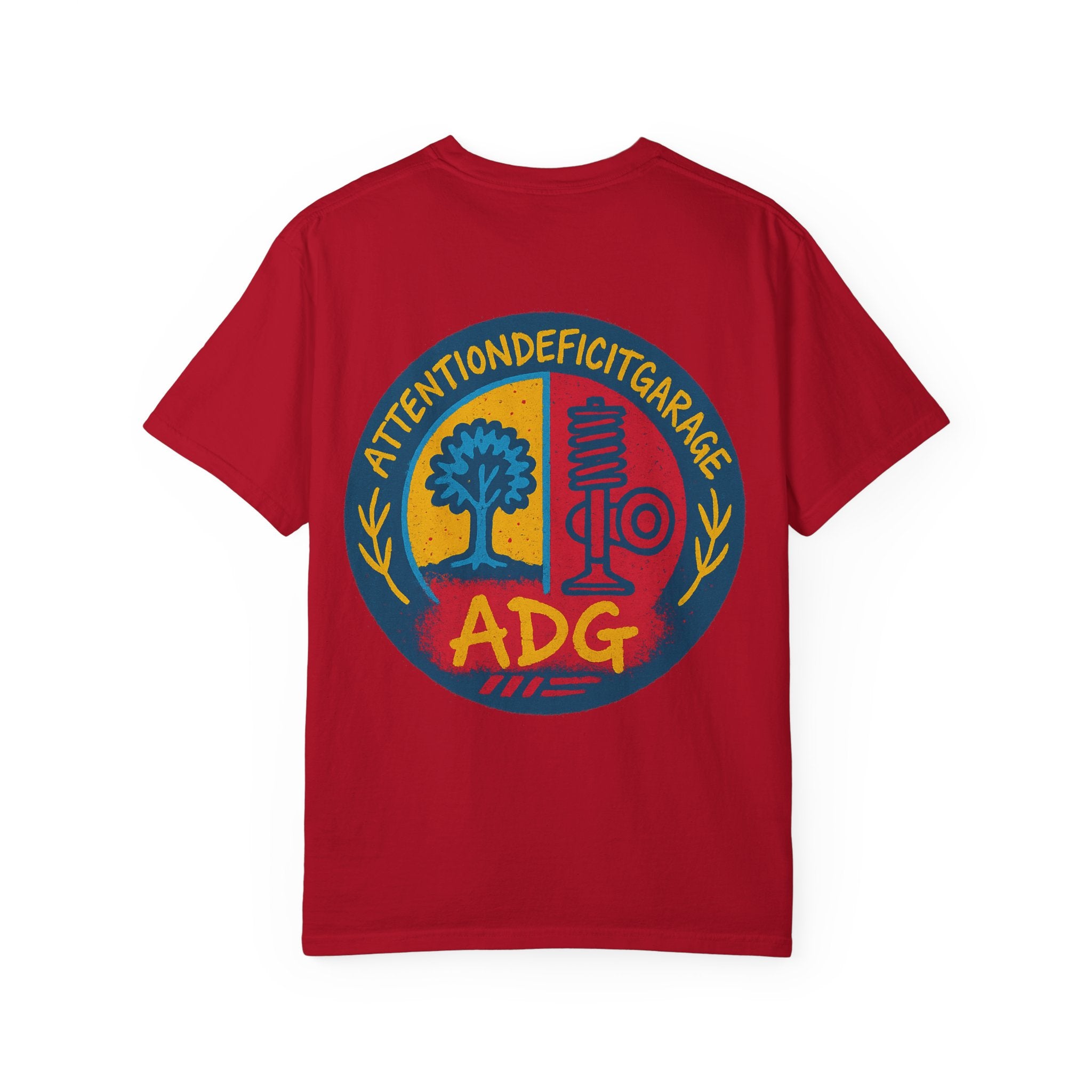 Attention Deficit Garage Logo T-shirt