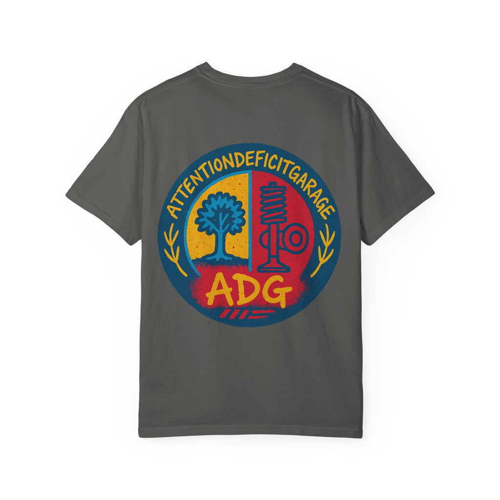 Attention Deficit Garage Logo T-shirt