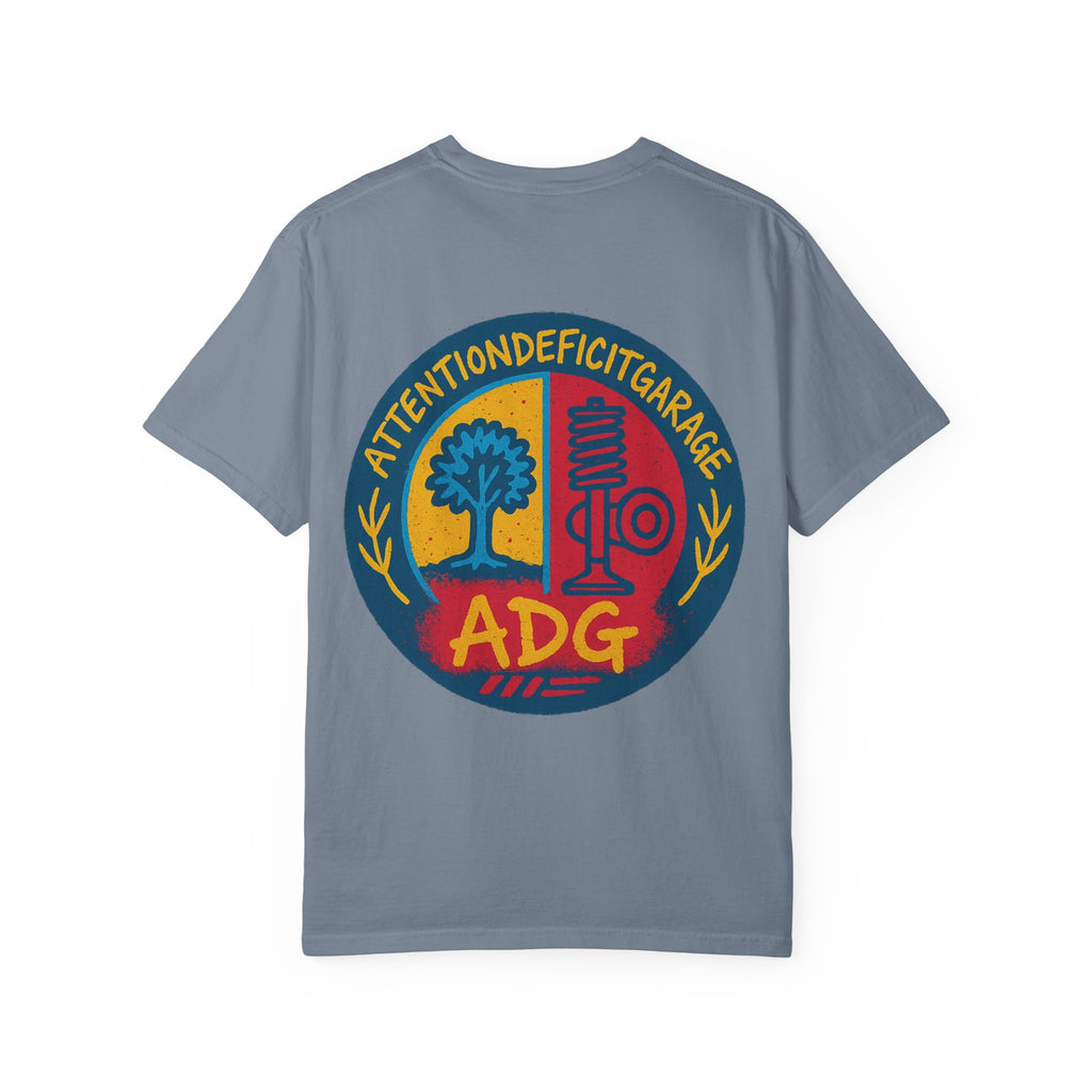 Attention Deficit Garage Logo T-shirt