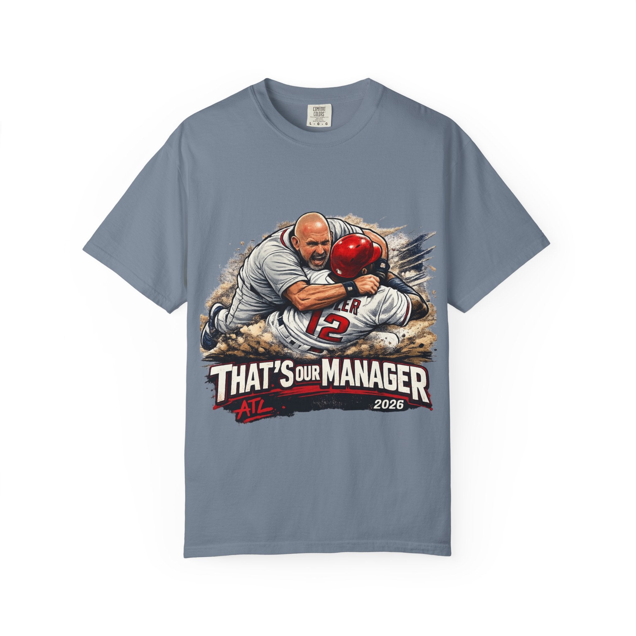 Braves Baseball Manager T-Shirt — "That’s Our Manager" Fan Tee Soler fight