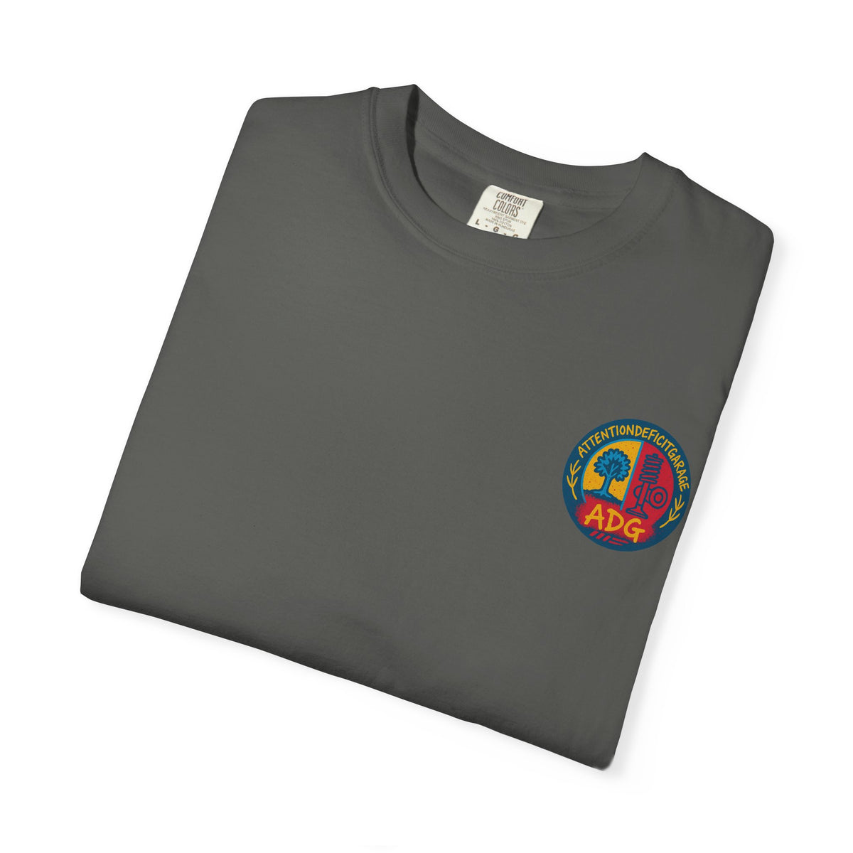 Attention Deficit Garage Logo T-shirt