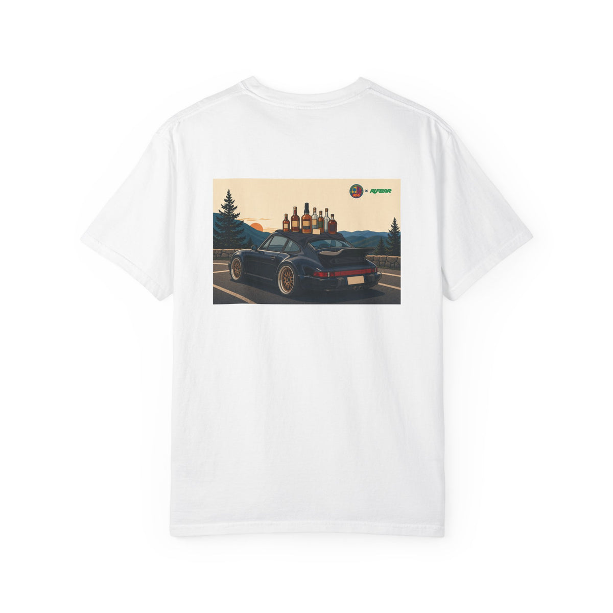 Car Meet T-Shirt — Vintage Roadster Sunset Graphic Tee