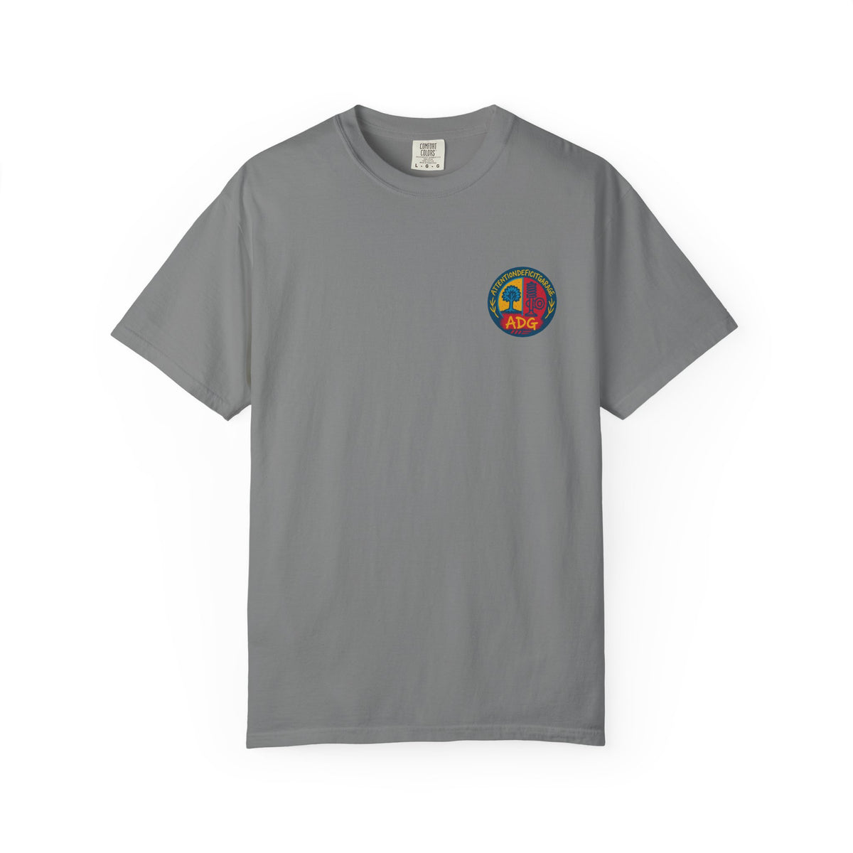 Built With German Engineering Tee – Porsche Crest Graffiti Shirt by Attention Deficit Garage
