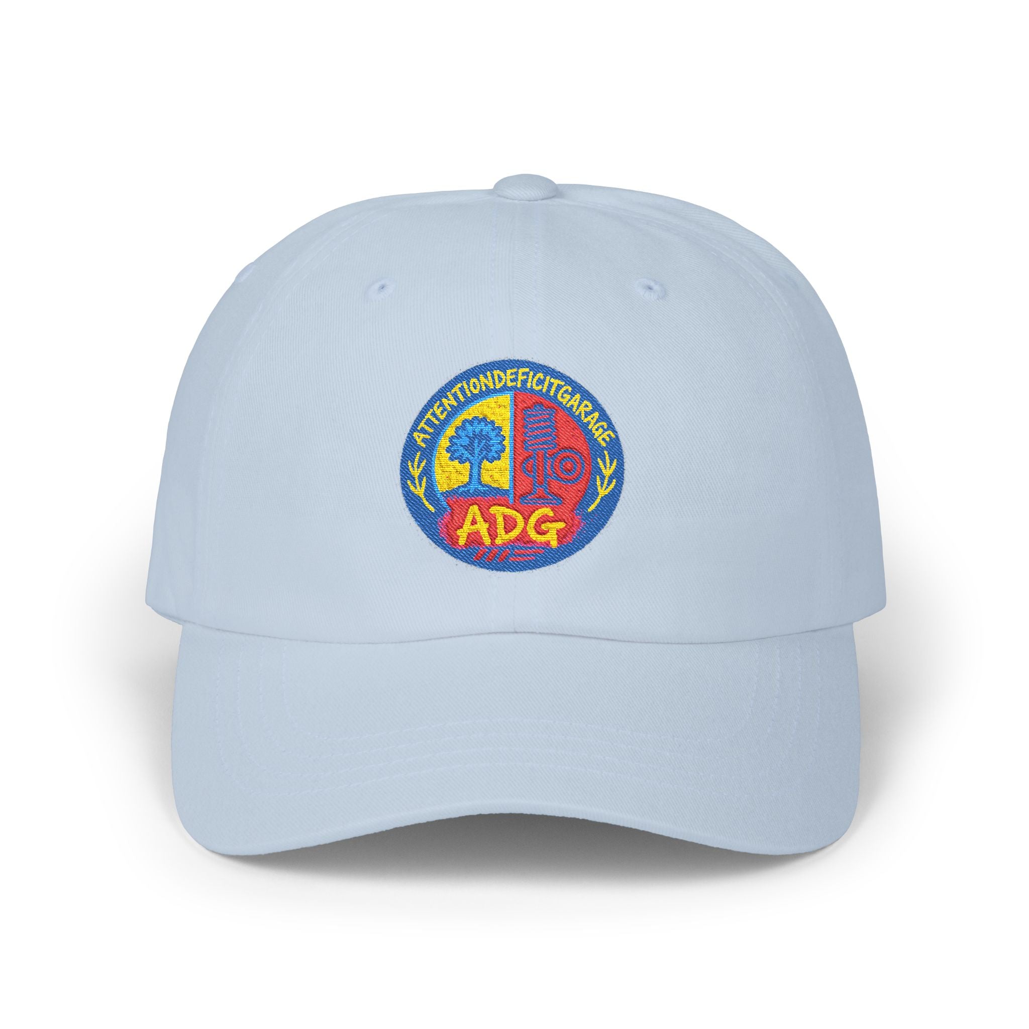 ADG Logo Dad Hat – Attention Deficit Garage Car Culture Cap
