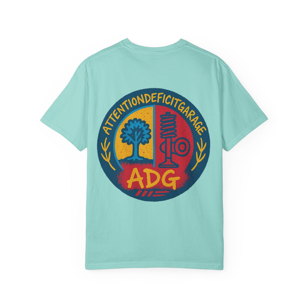 Attention Deficit Garage Logo T-shirt