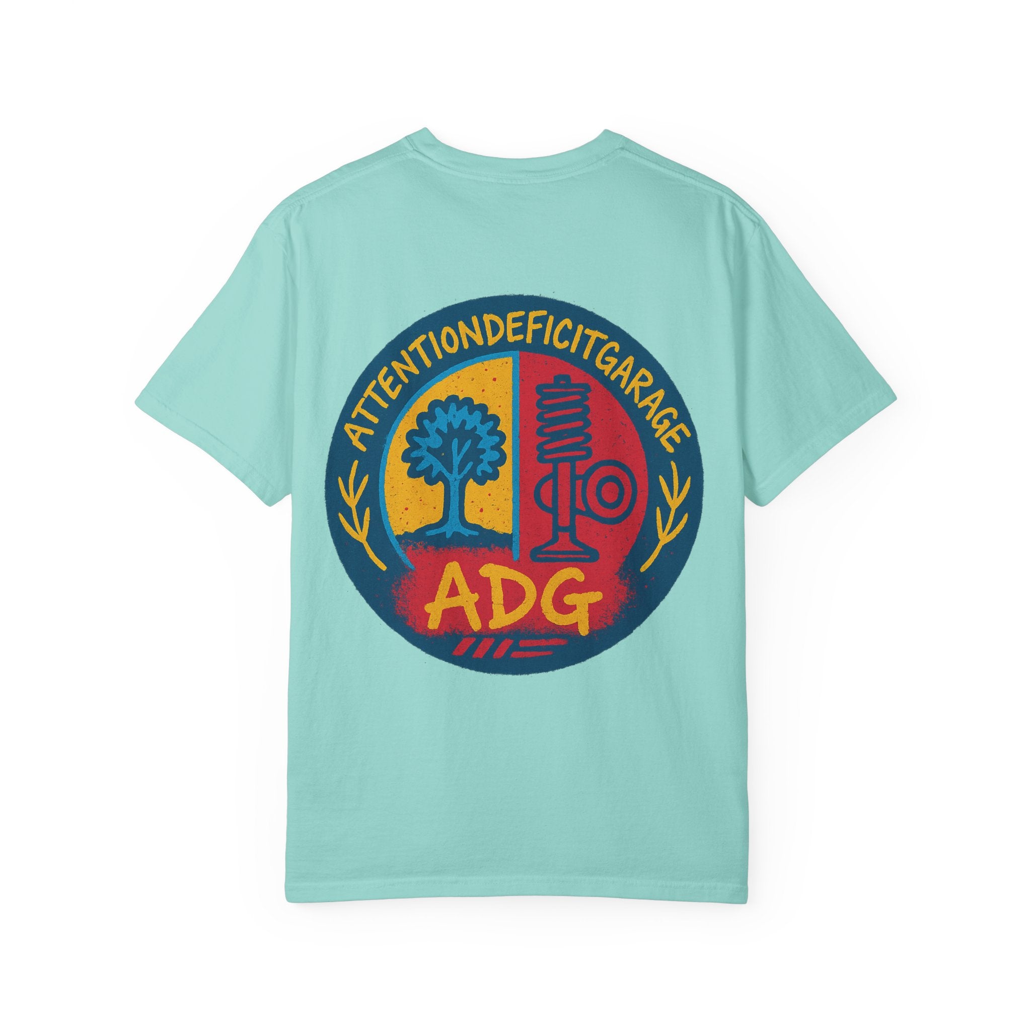 Attention Deficit Garage Logo T-shirt