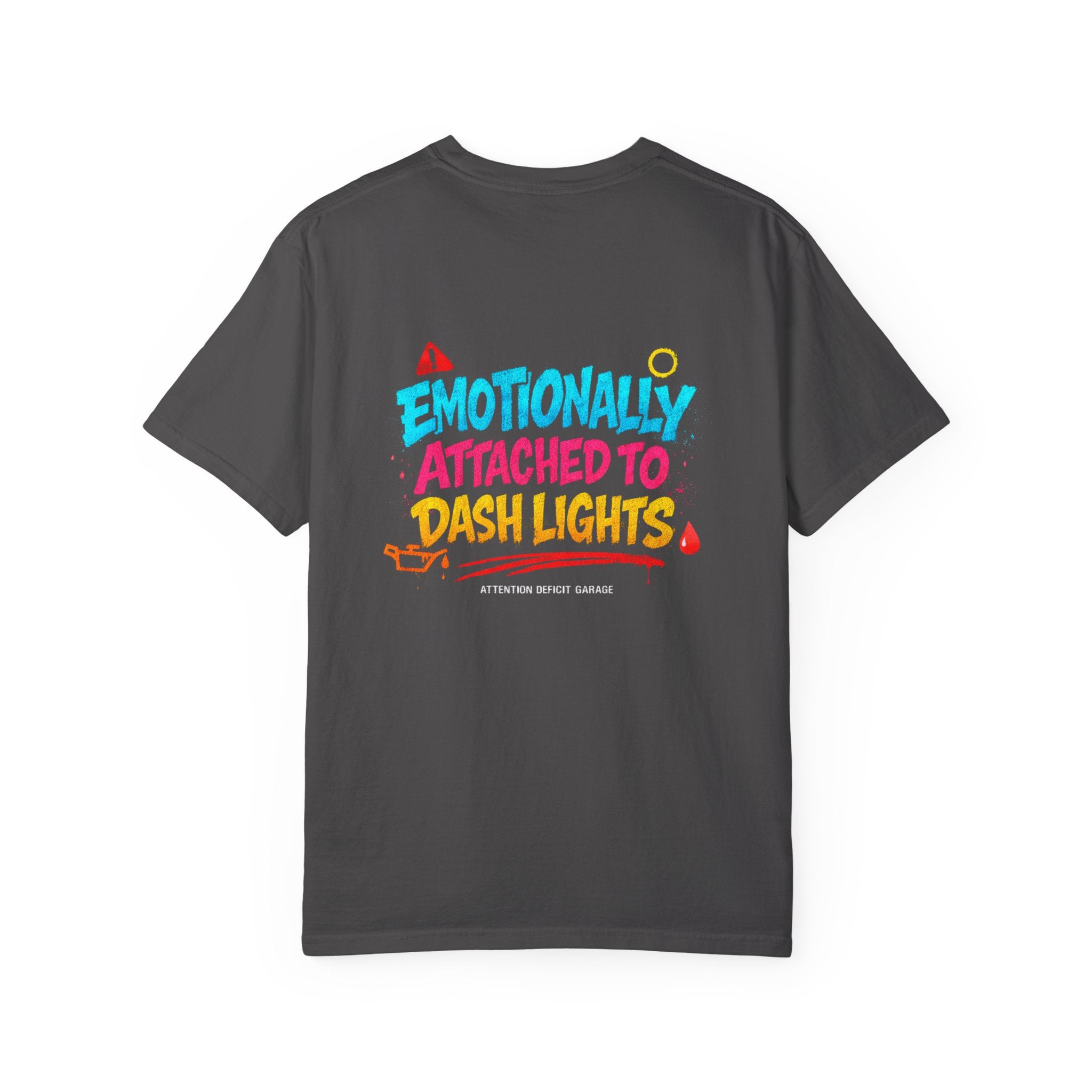 Emotionally Attached to Dash Lights Tee – German Car Shirt by Attention Deficit Garage