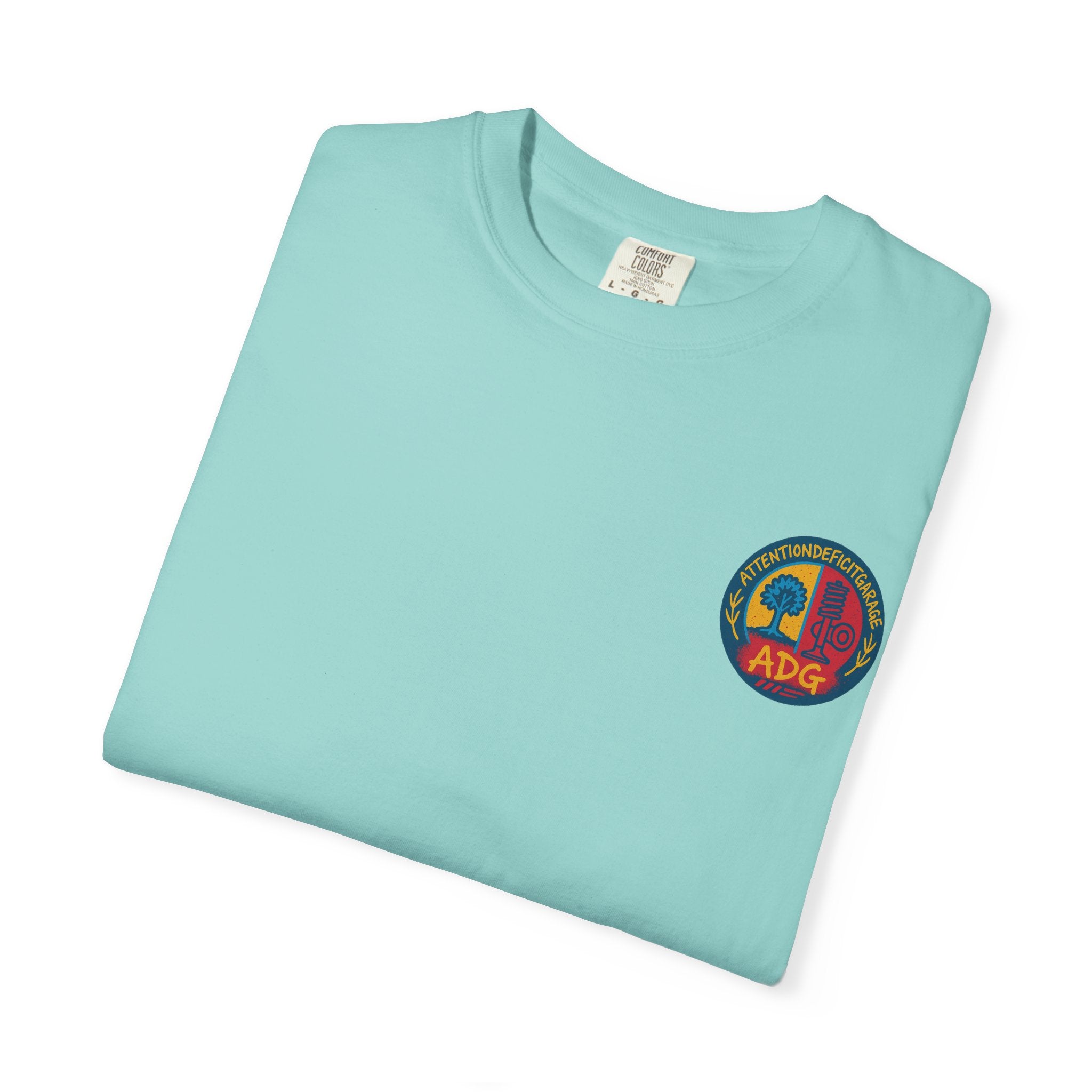 Attention Deficit Garage Logo T-shirt