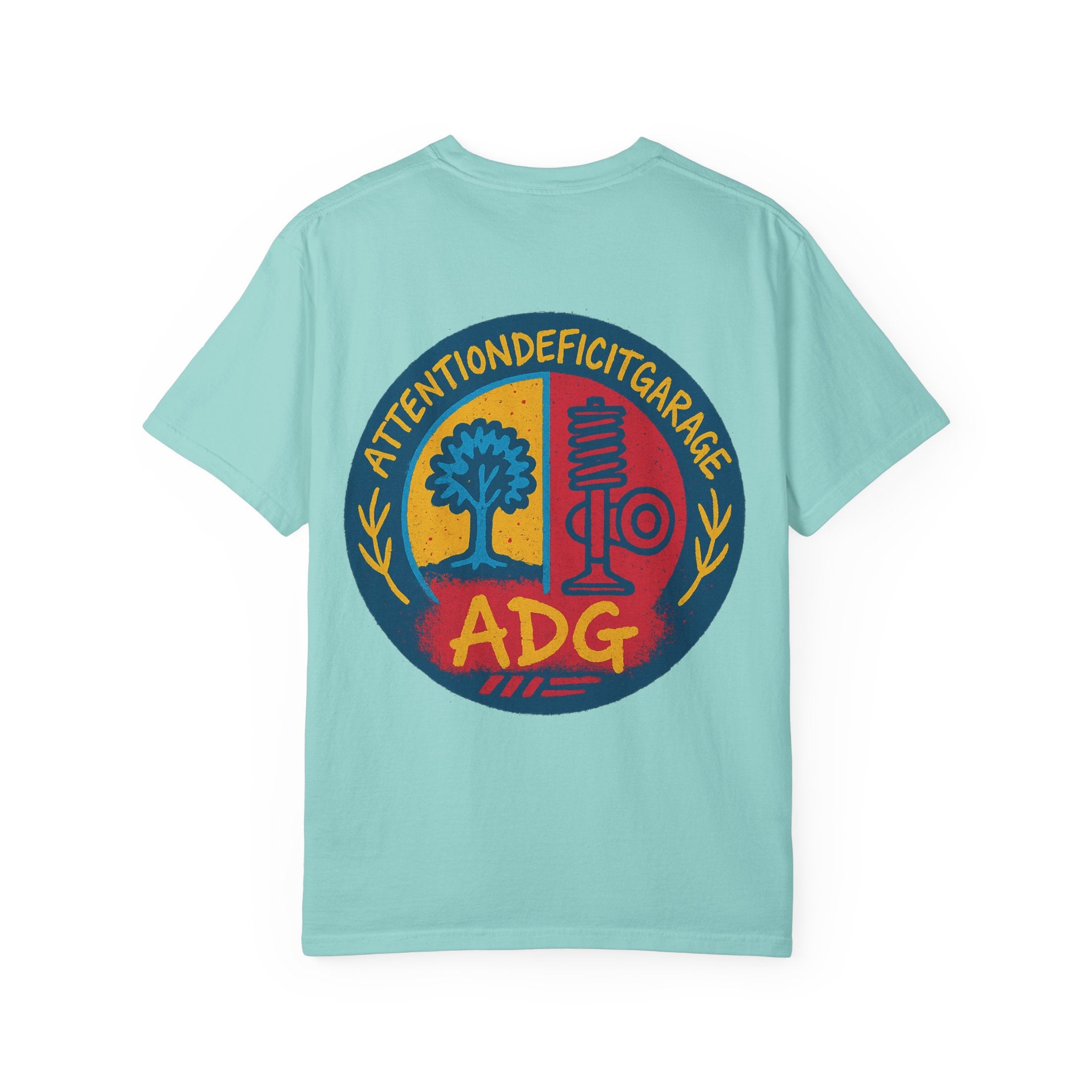 Attention Deficit Garage Logo T-shirt