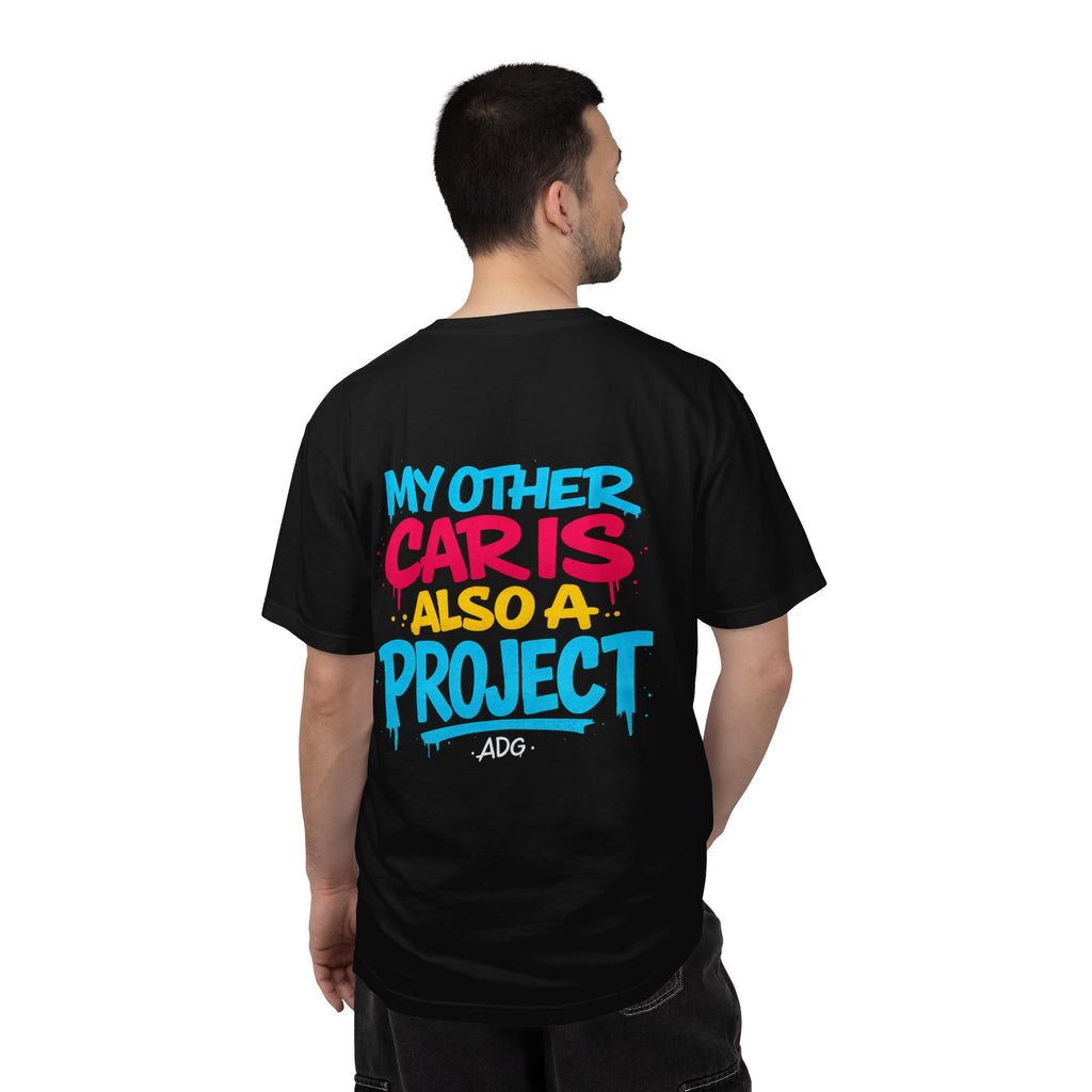 My Other Car Is Also a Project Tee – Multi-Project Shirt by Attention Deficit Garage