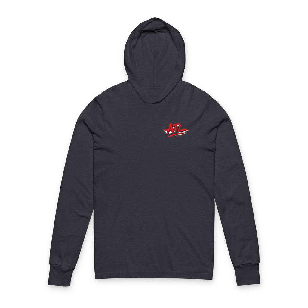 Hooded Long Sleeve Tee — "That's My Manager" Football Coach Graphic (ATL Accent)