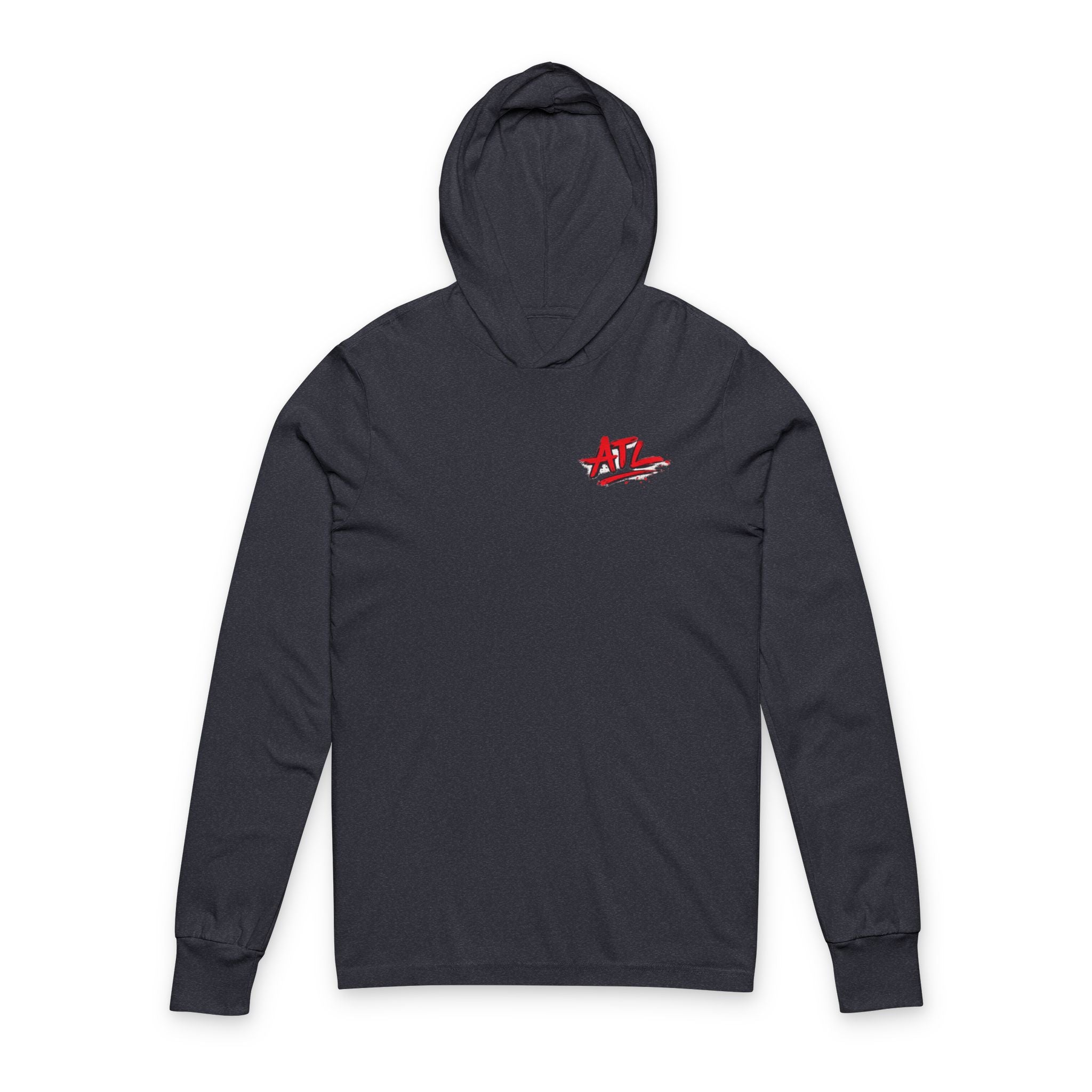 Hooded Long Sleeve Tee — "That's My Manager" Football Coach Graphic (ATL Accent)