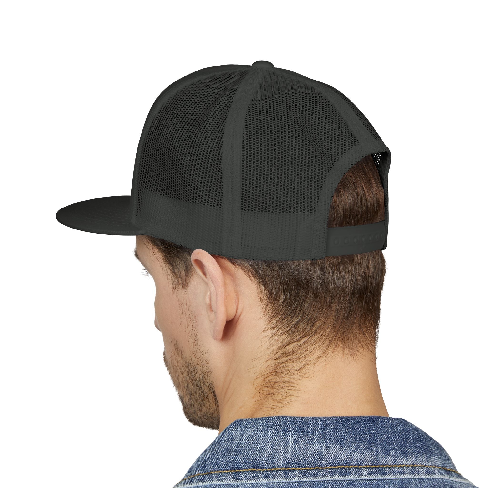 RUFBAR Trucker Cap — Retro Green Logo Mesh Snapback