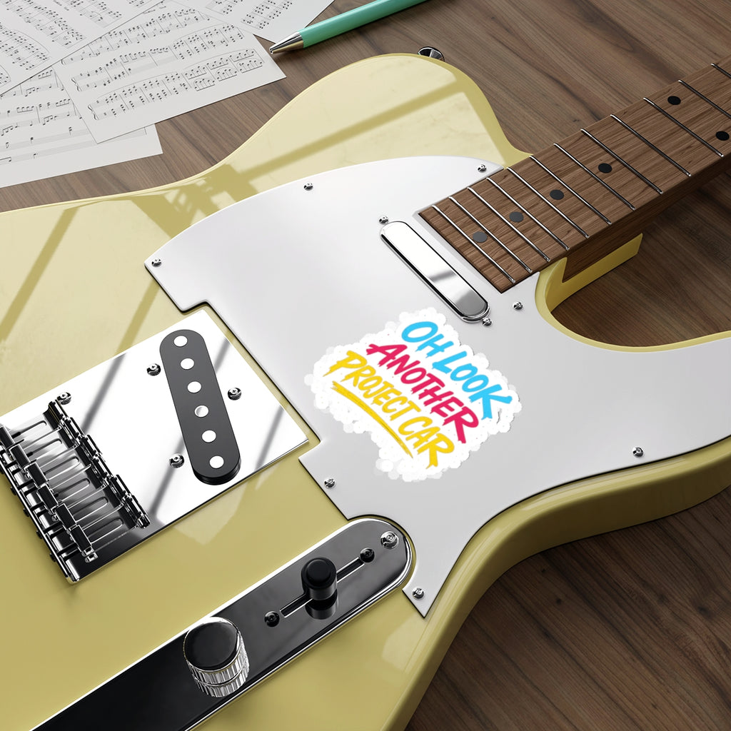 Oh Look Another Project Car Die-Cut Sticker – Attention Deficit Garage