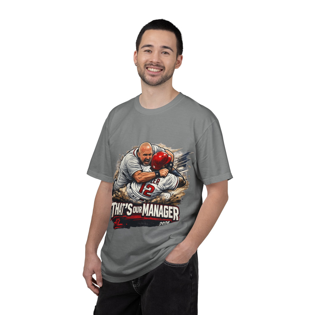 Braves Baseball Manager T-Shirt — "That’s Our Manager" Fan Tee Soler fight