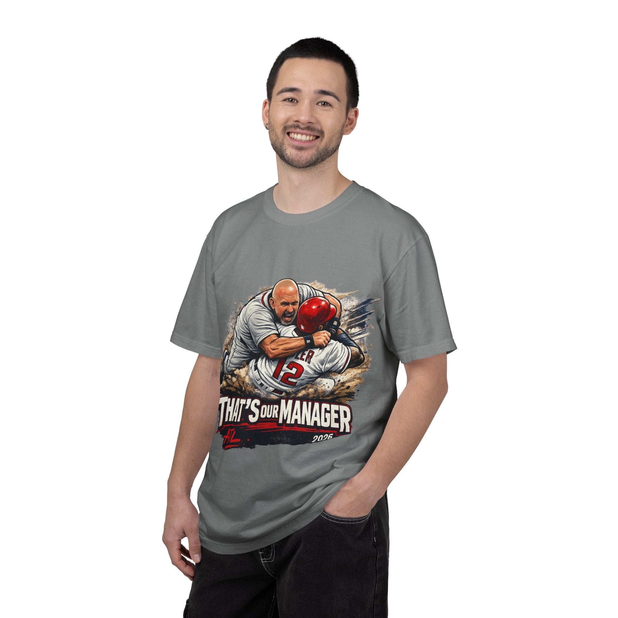 Braves Baseball Manager T-Shirt — "That’s Our Manager" Fan Tee Soler fight