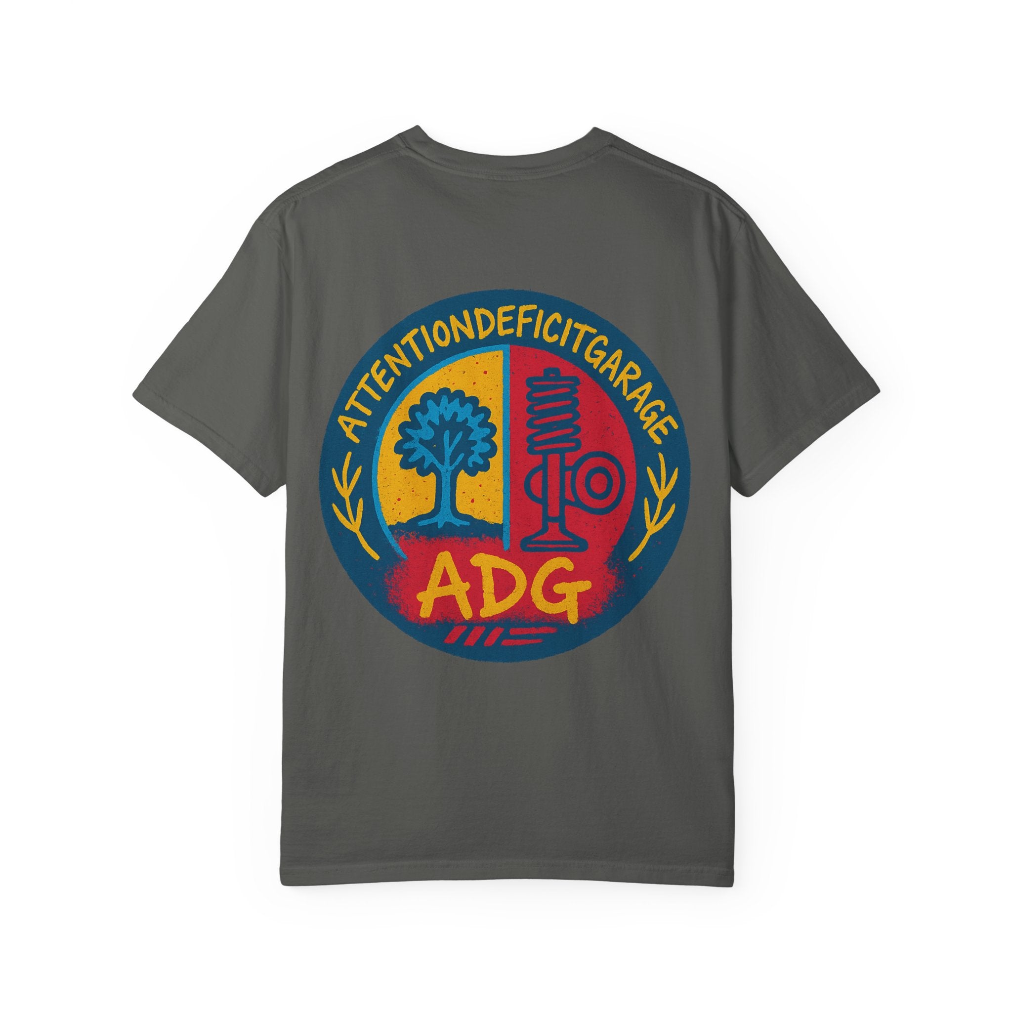 Attention Deficit Garage Logo T-shirt