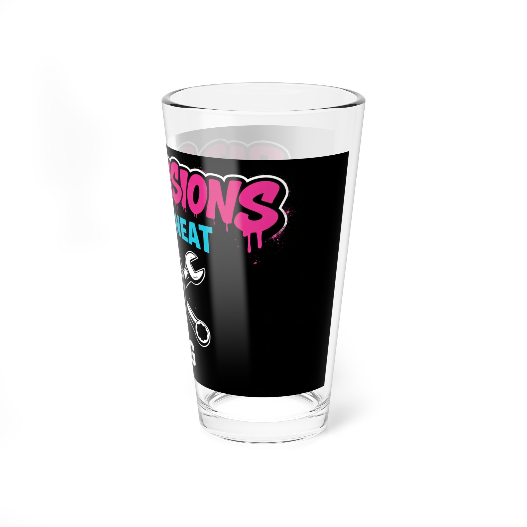 ADG — Bad Decisions Mixing Glass, 16oz