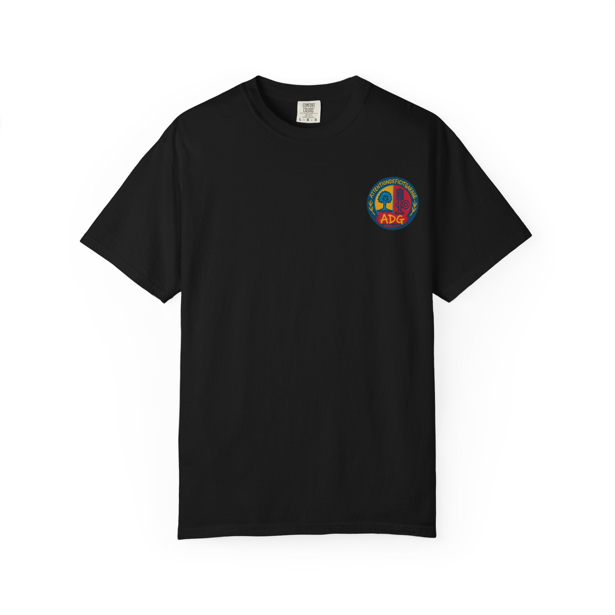 Attention Deficit Garage Logo T-shirt